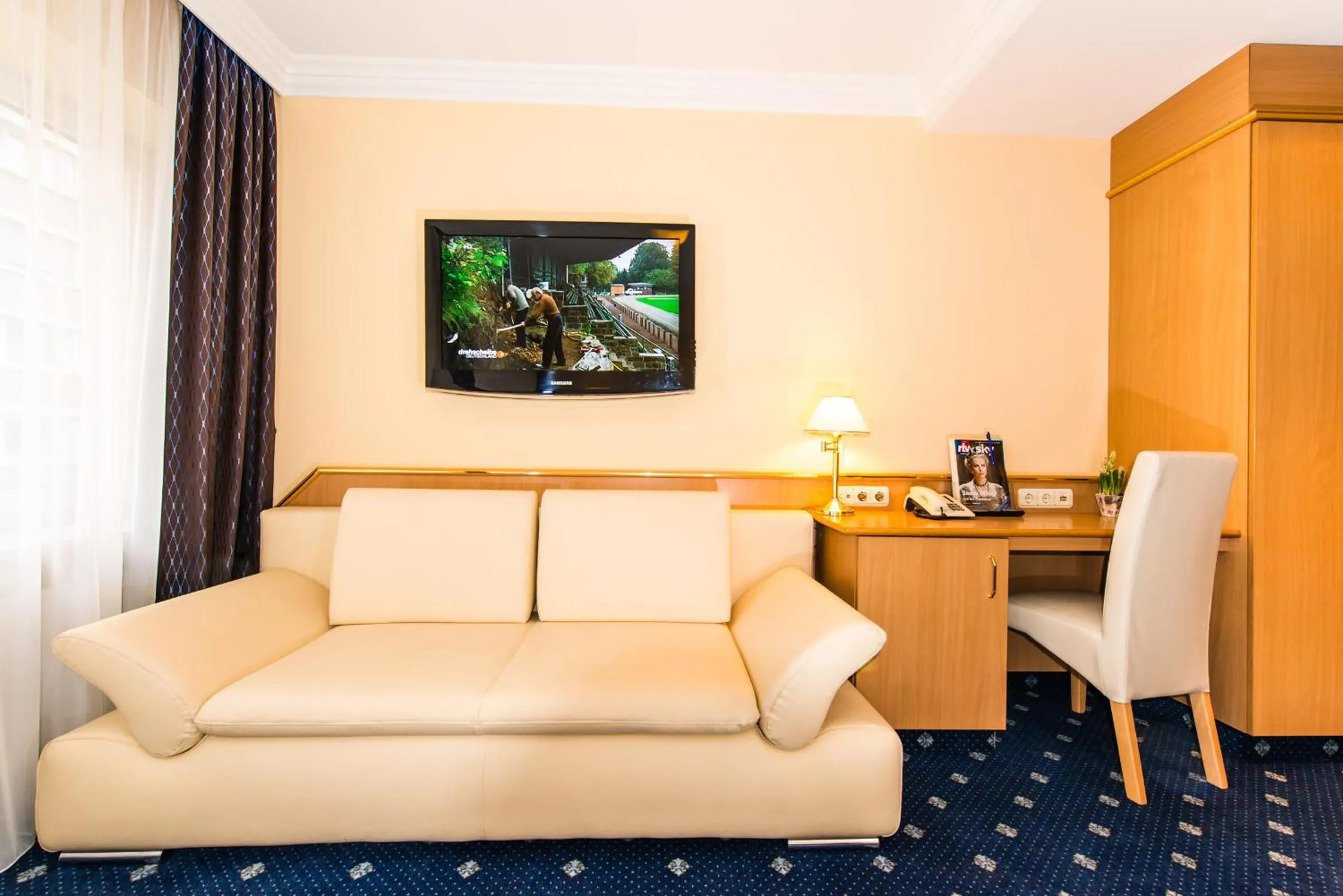 Seating area in Hotel Royal