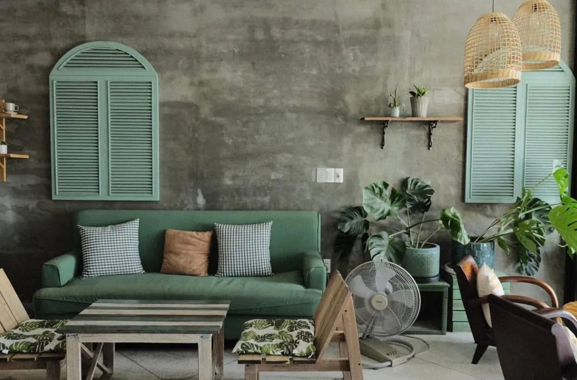 Seating area in Paddy Boutique House Hoian