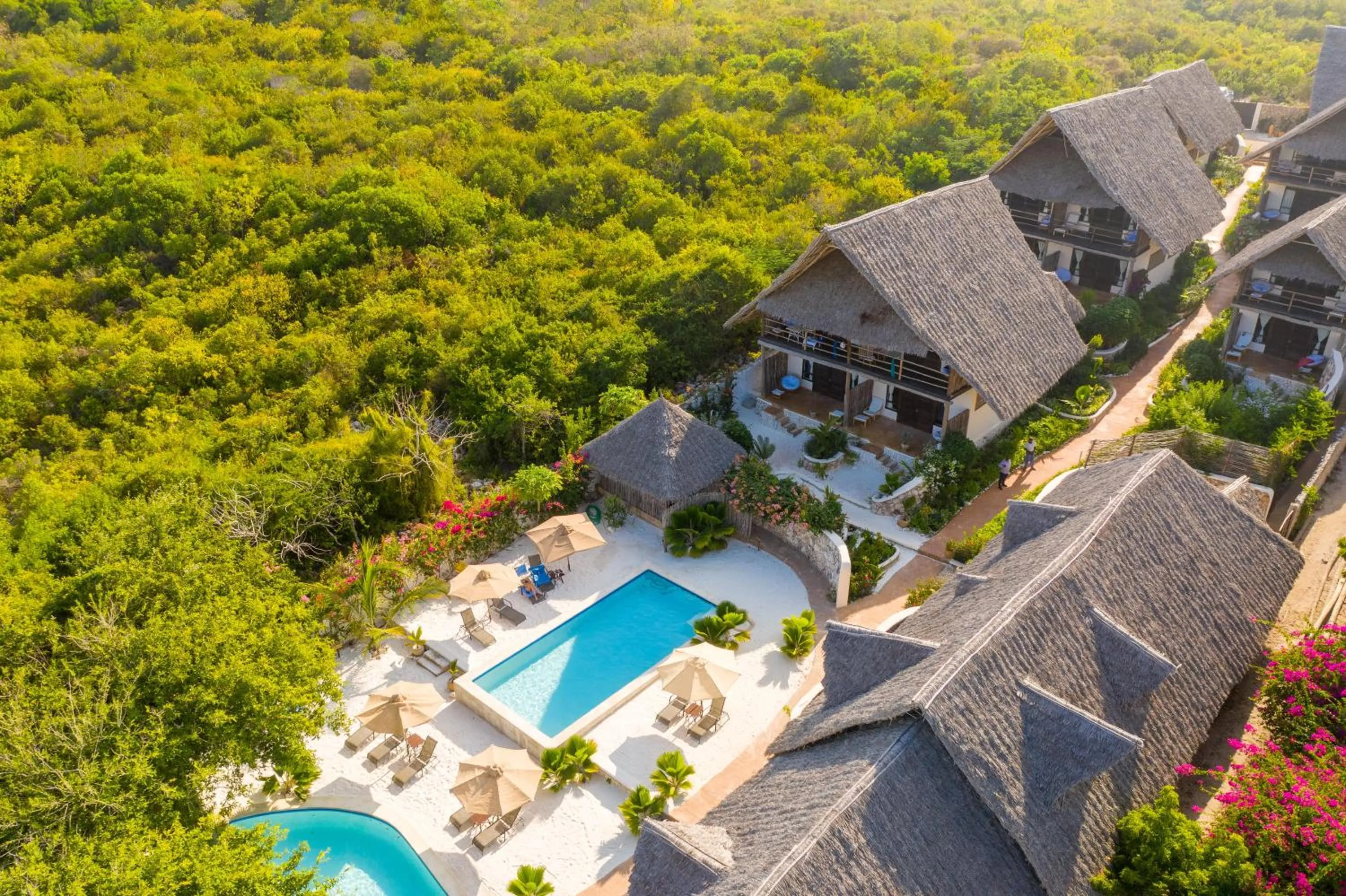 Bird's eye view in Sunshine Bay Zanzibar - Adults Only