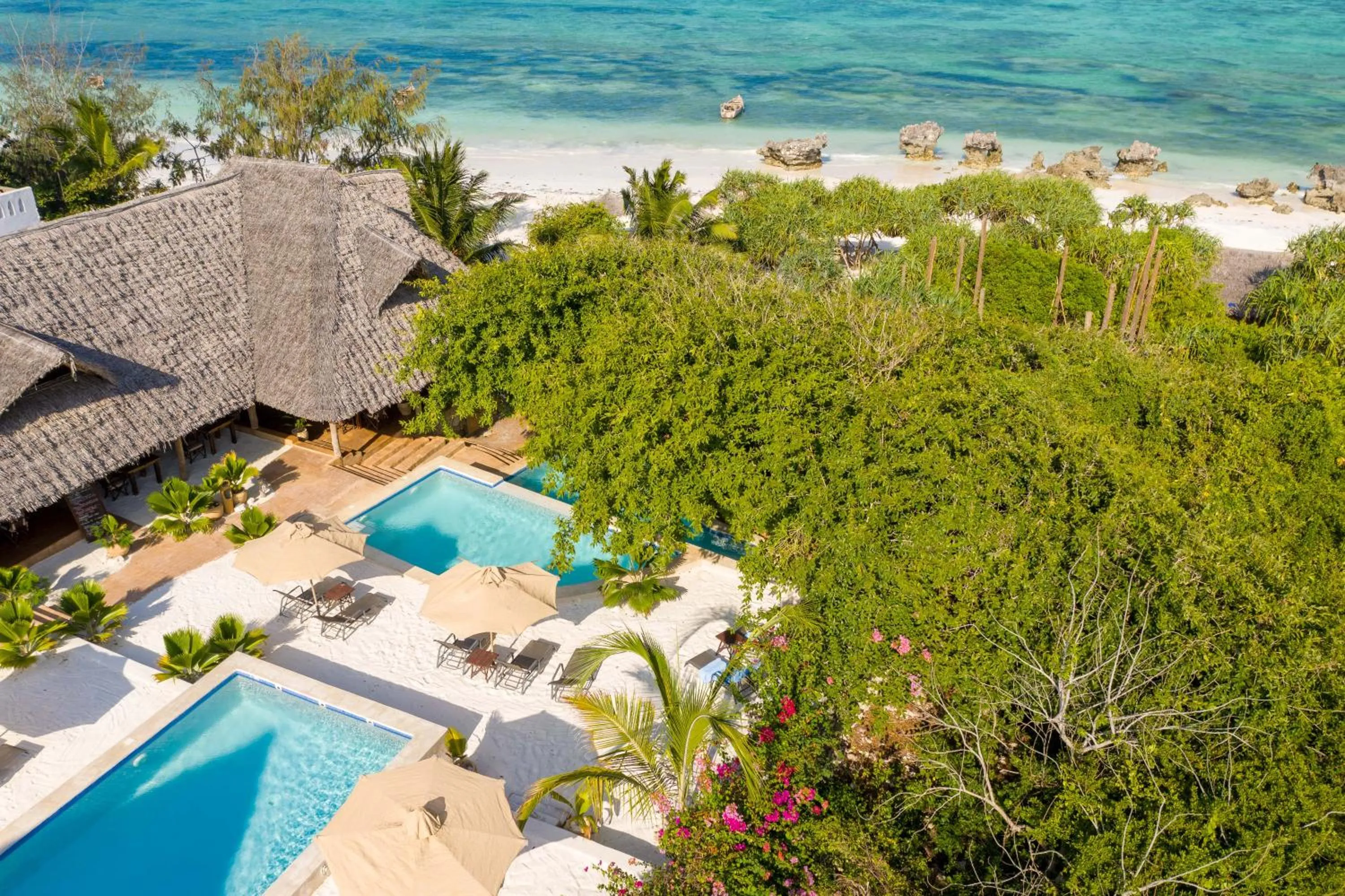 Bird's eye view in Sunshine Bay Zanzibar - Adults Only