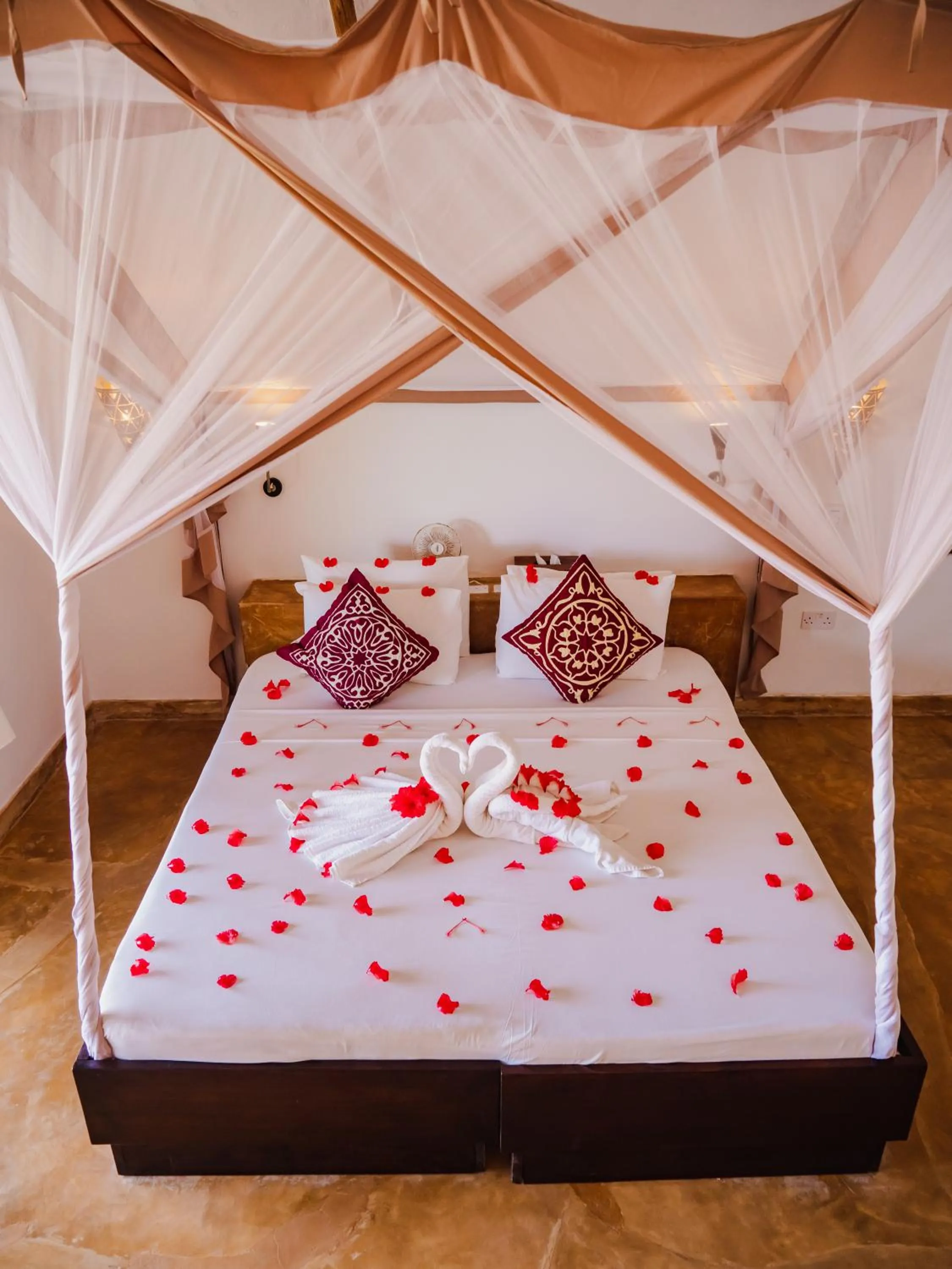 Bed in Sunshine Bay Zanzibar - Adults Only