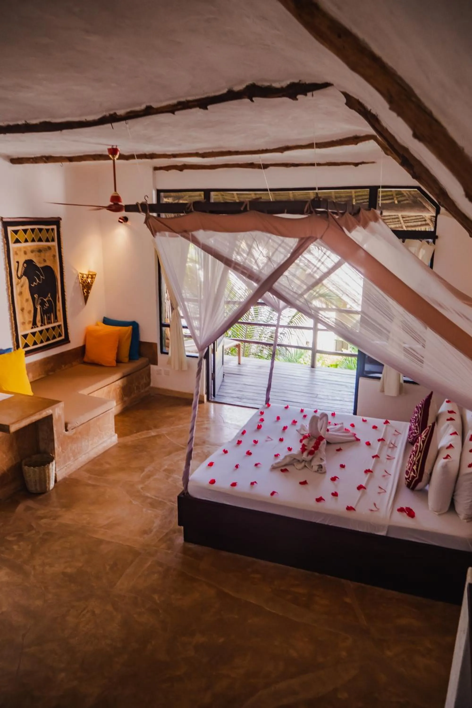 Bed in Sunshine Bay Zanzibar - Adults Only