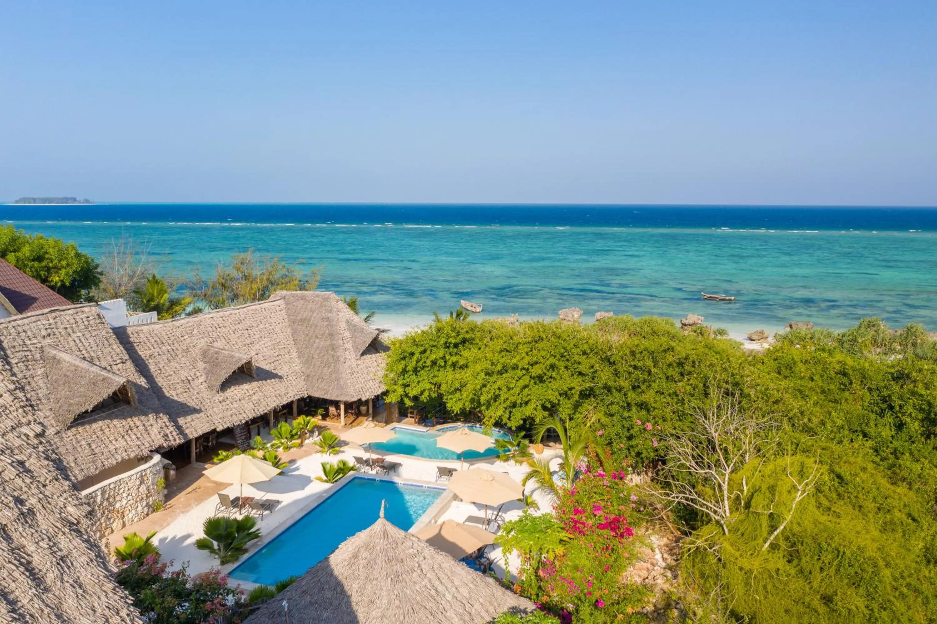 Bird's eye view in Sunshine Bay Zanzibar - Adults Only