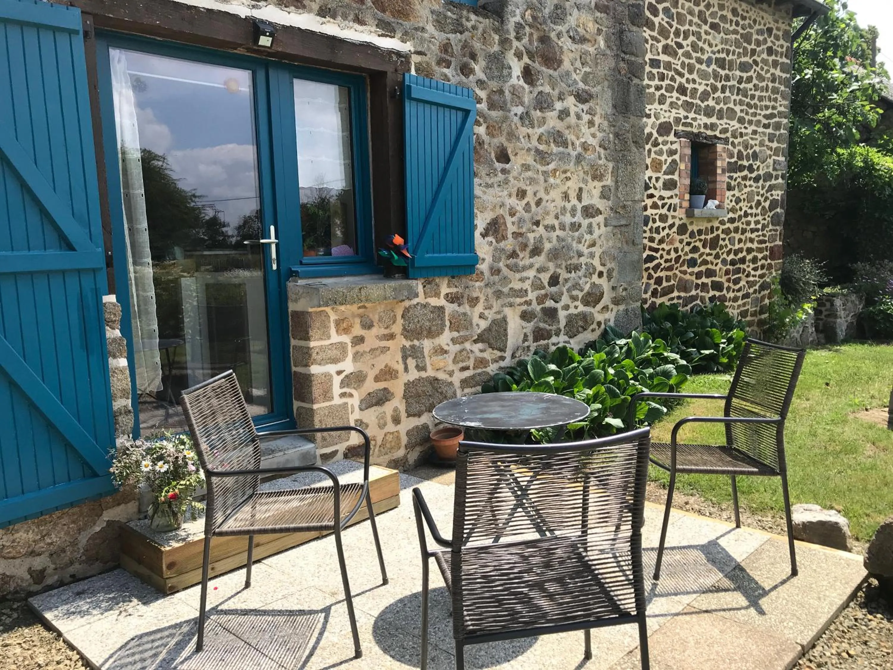 Patio in Chambre à la campagne