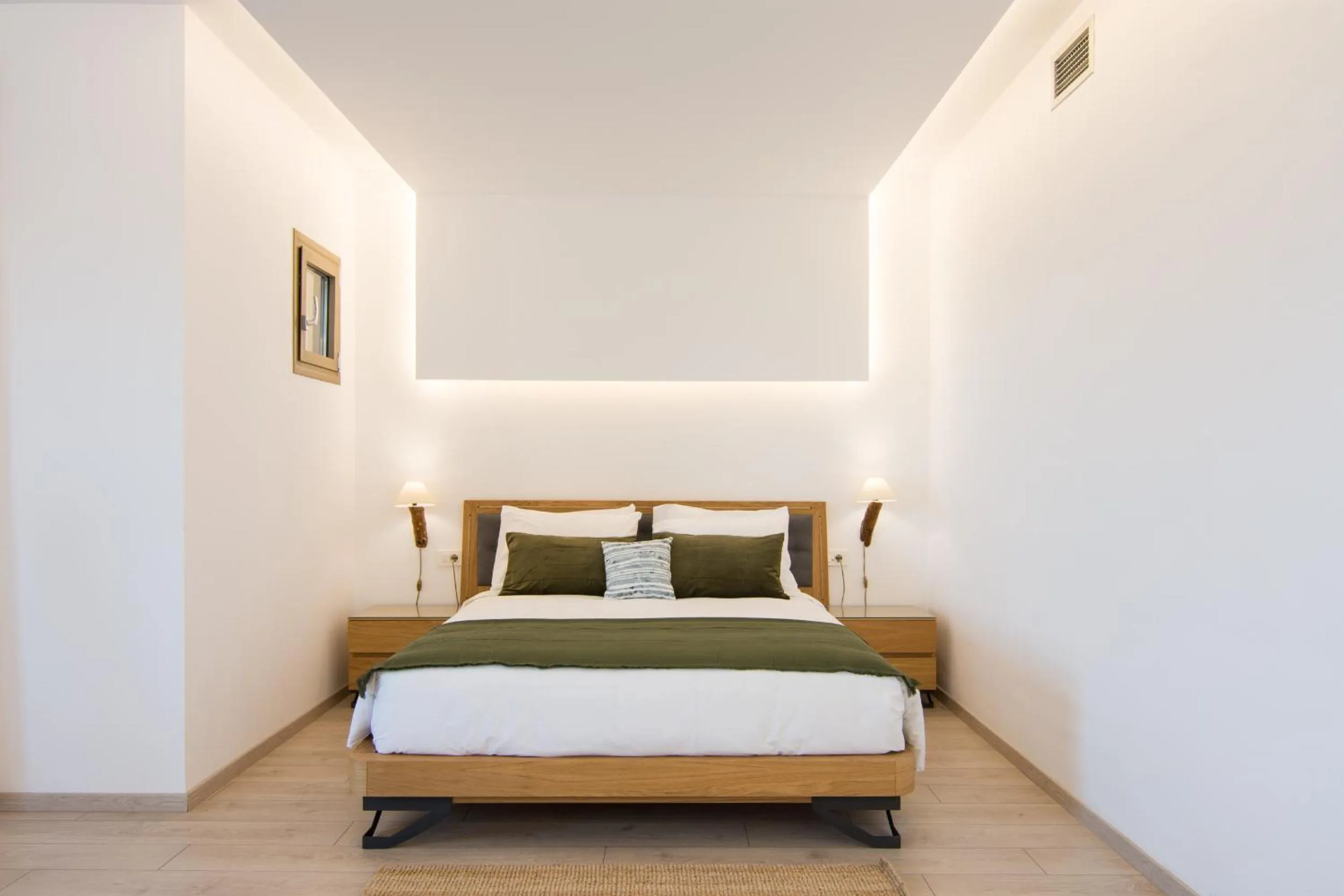 Bed in WHITE DONKEY BOUTIQUE Hotel