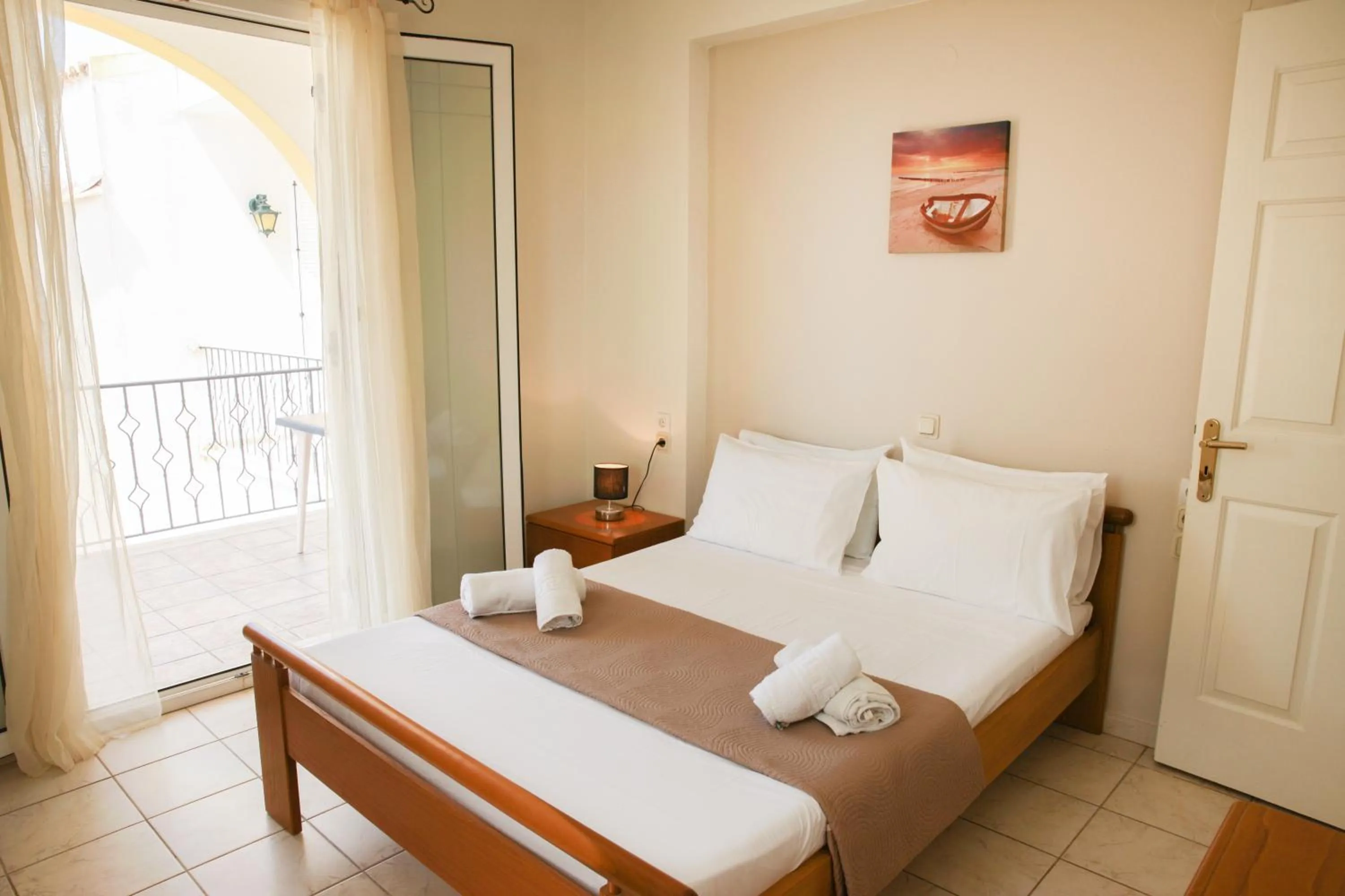 Bedroom, Bed in S&C Kosmos Beach Resort