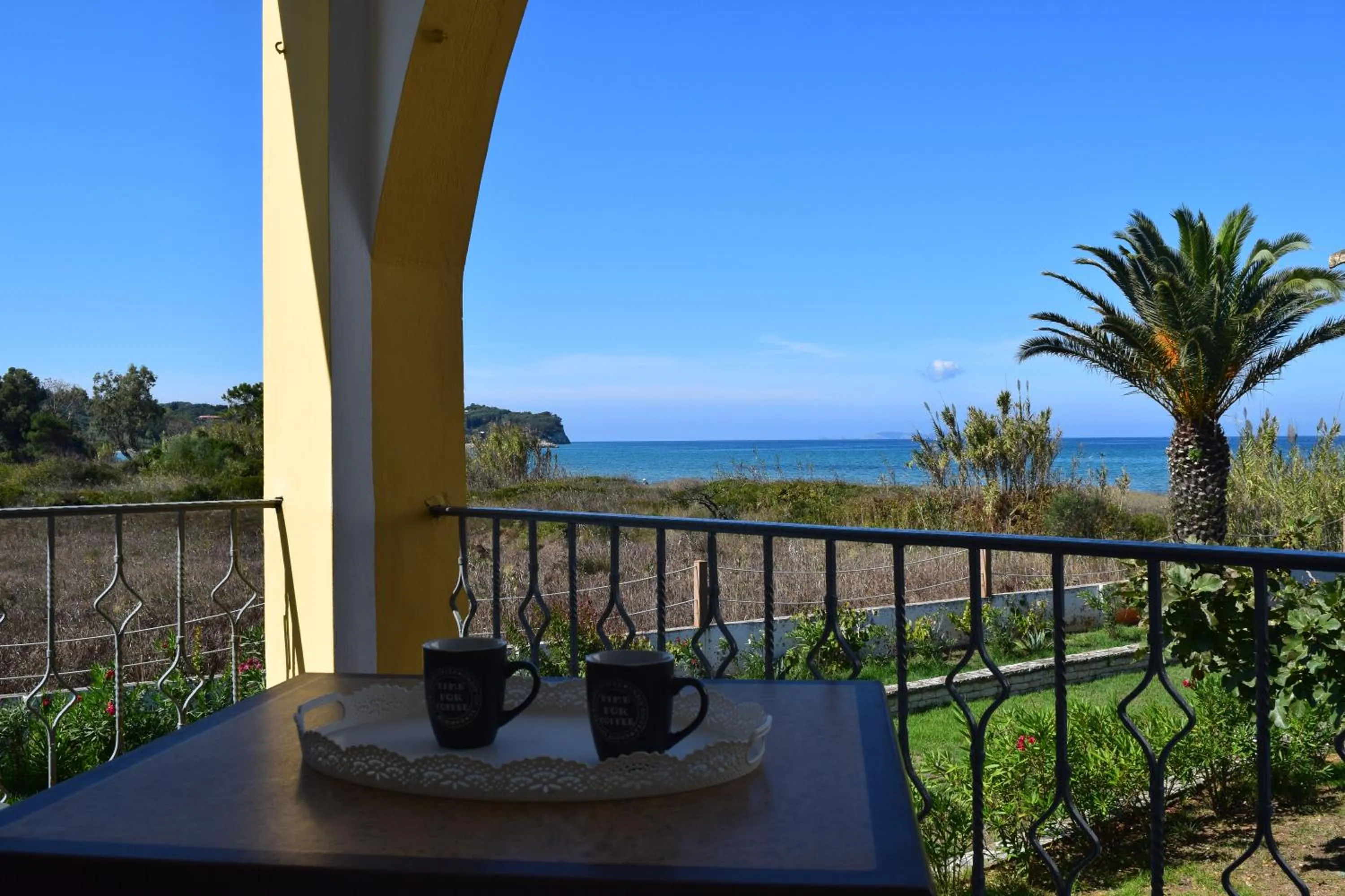 Balcony/Terrace in S&C Kosmos Beach Resort