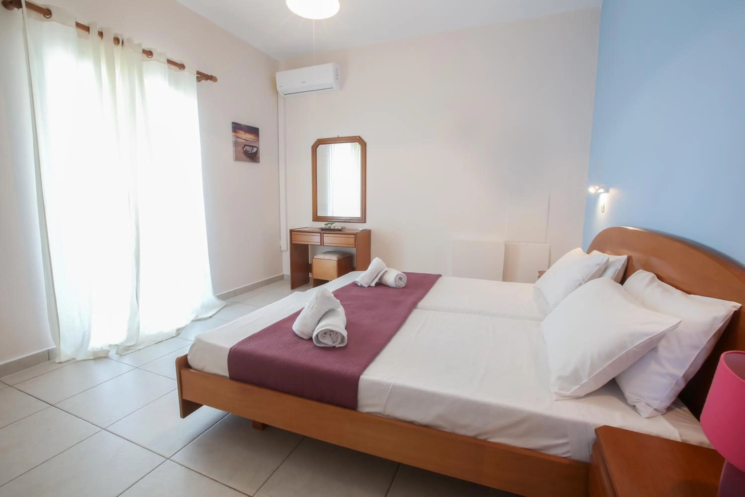 Bedroom, Bed in S&C Kosmos Beach Resort