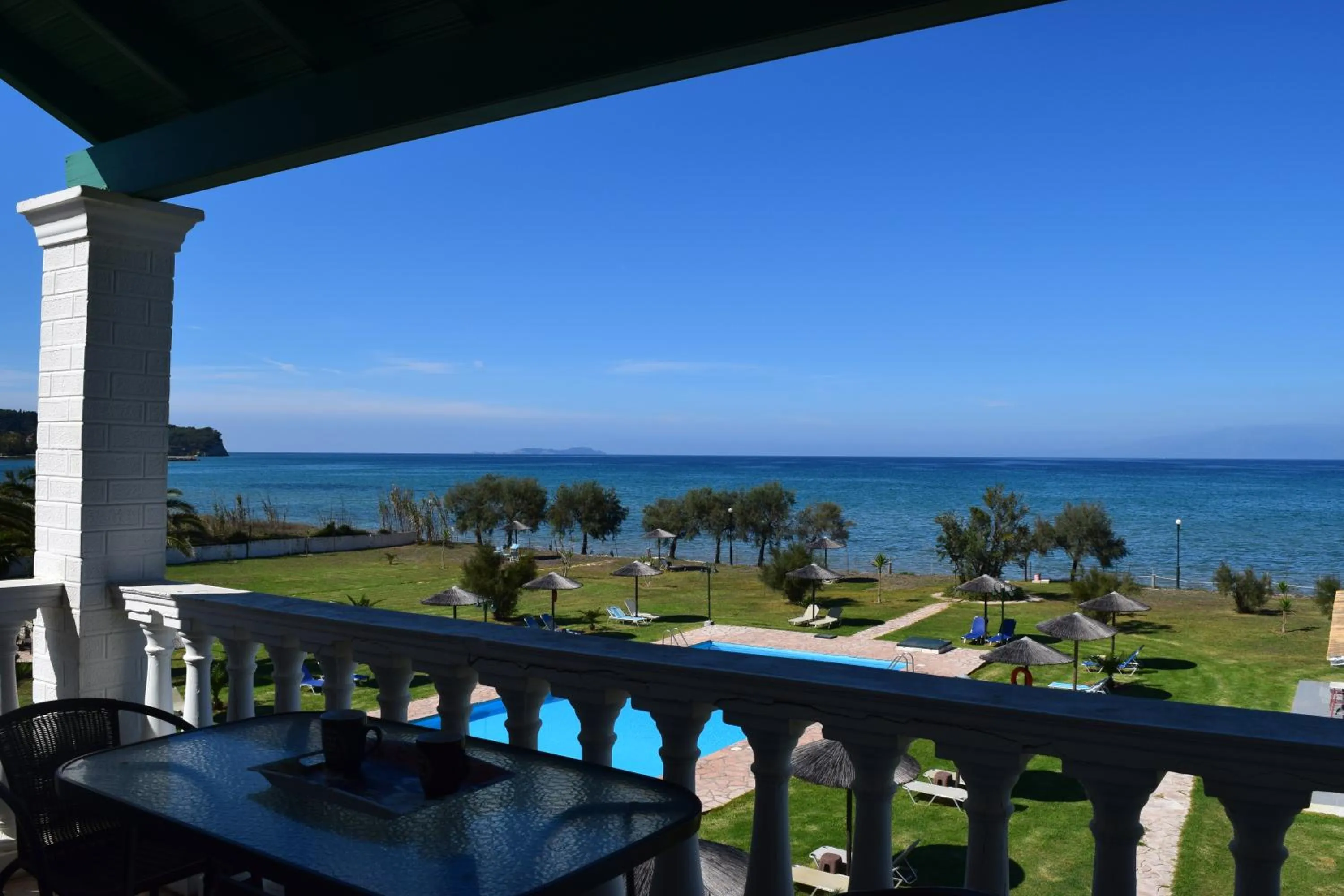 Balcony/Terrace in S&C Kosmos Beach Resort