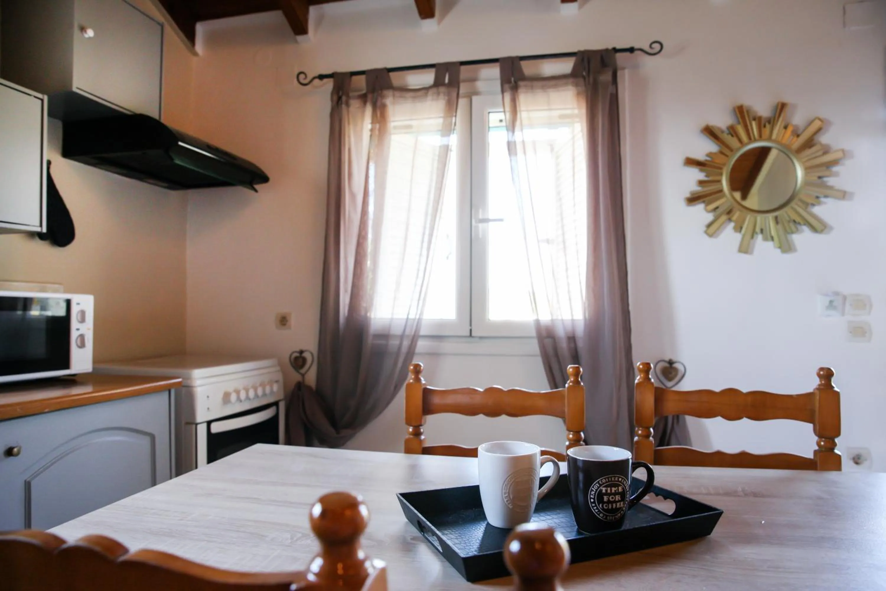 Kitchen or kitchenette in S&C Kosmos Beach Resort