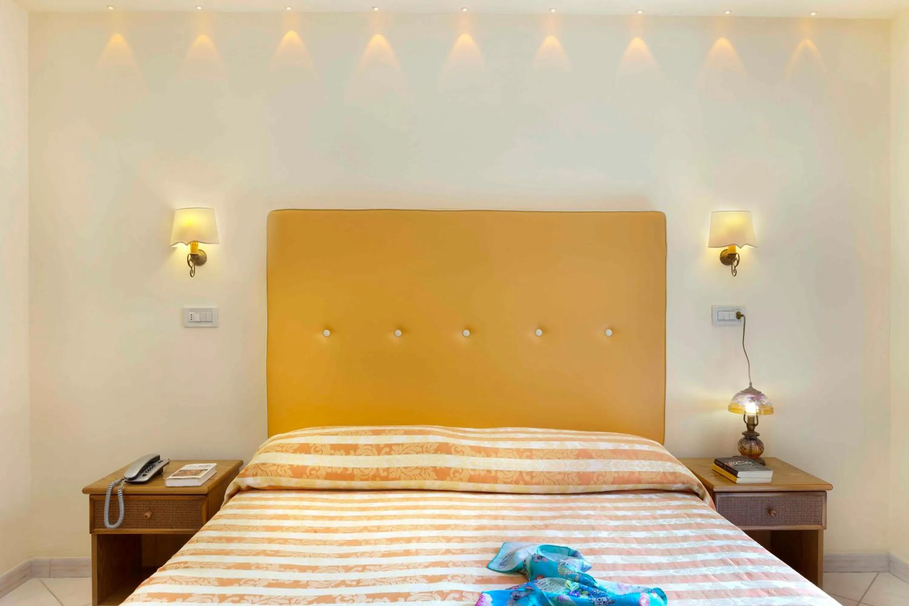 Bed in Hotel Girasole