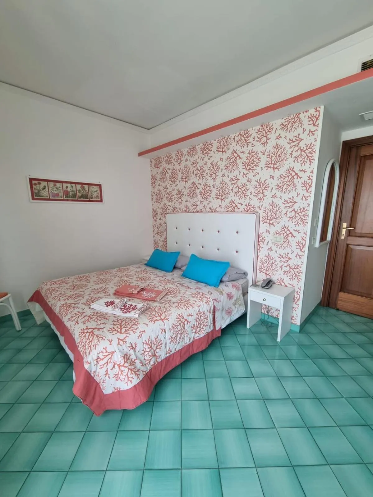 Bed in Hotel Girasole