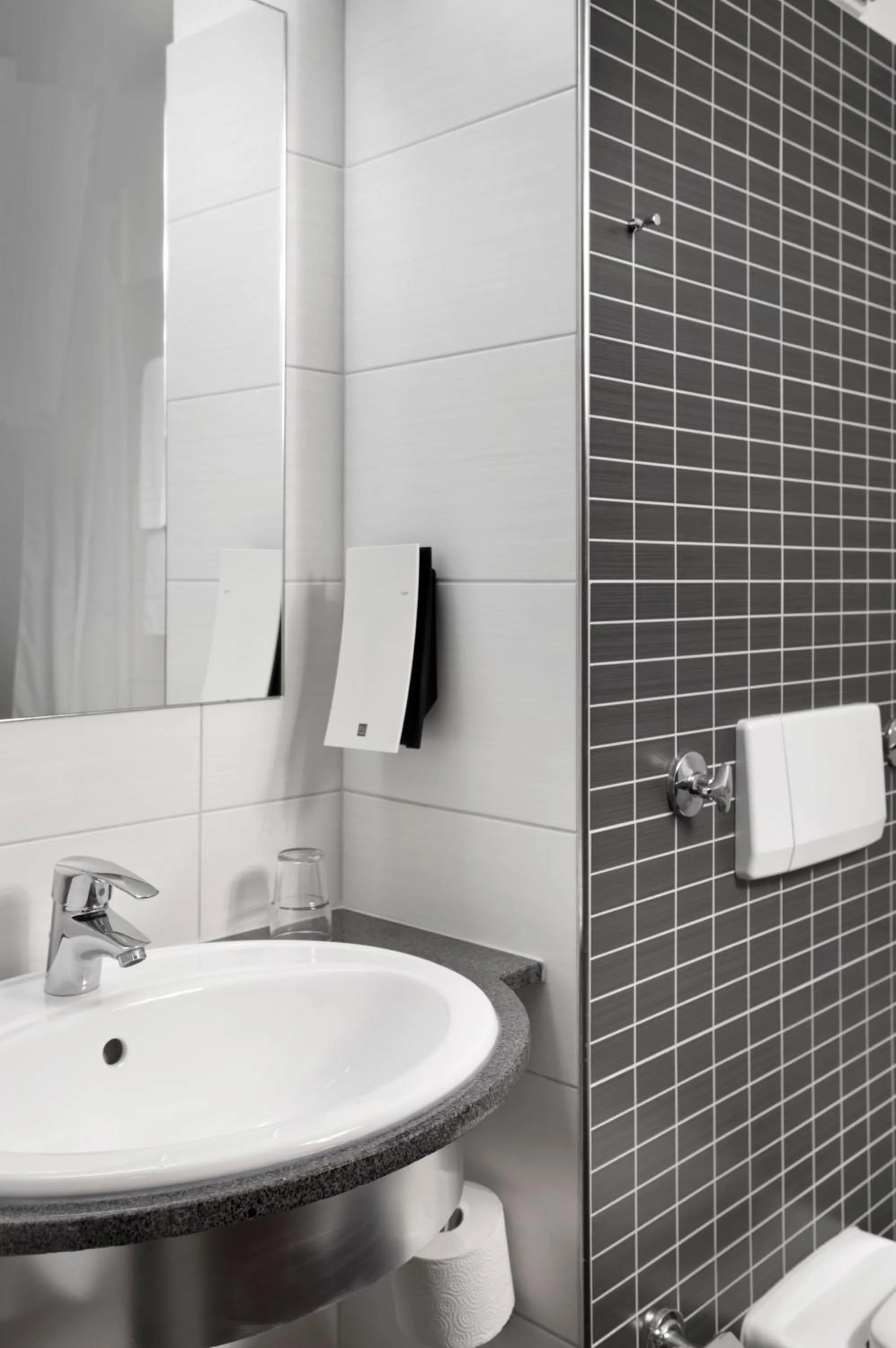 Toilet in Tryp by Wyndham Luebeck Aquamarin