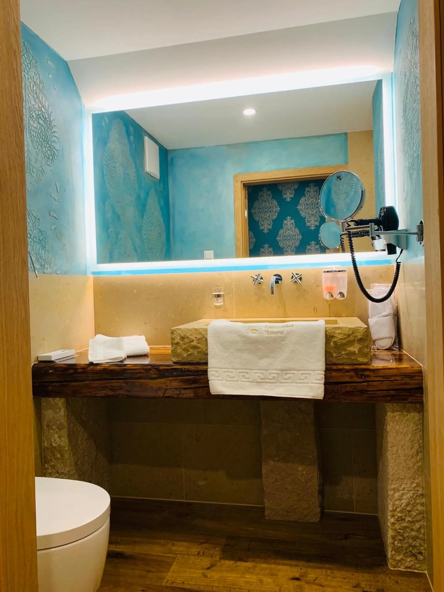 Bathroom in Landgasthof Roderis