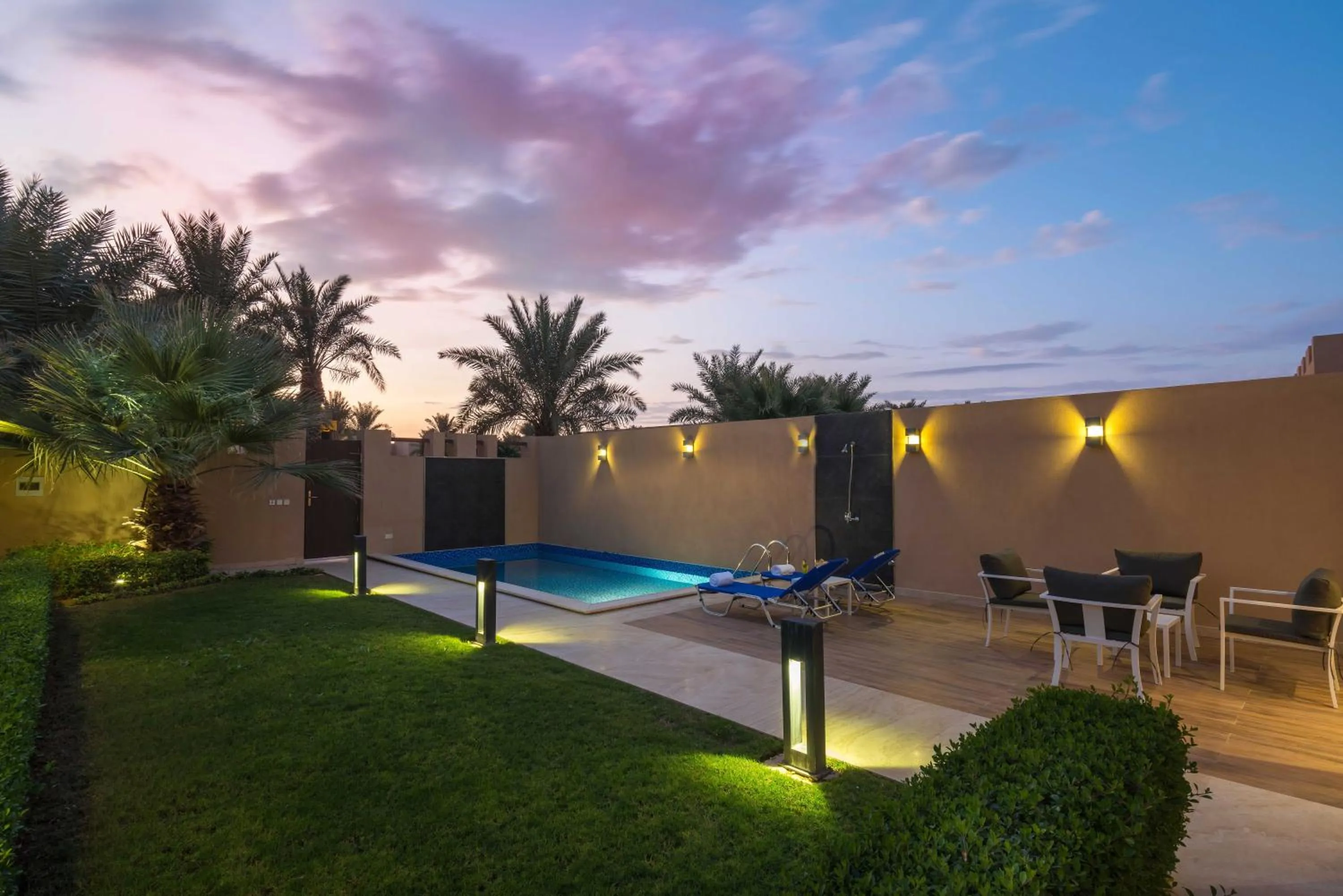 Garden view in Dorat Najd Resort