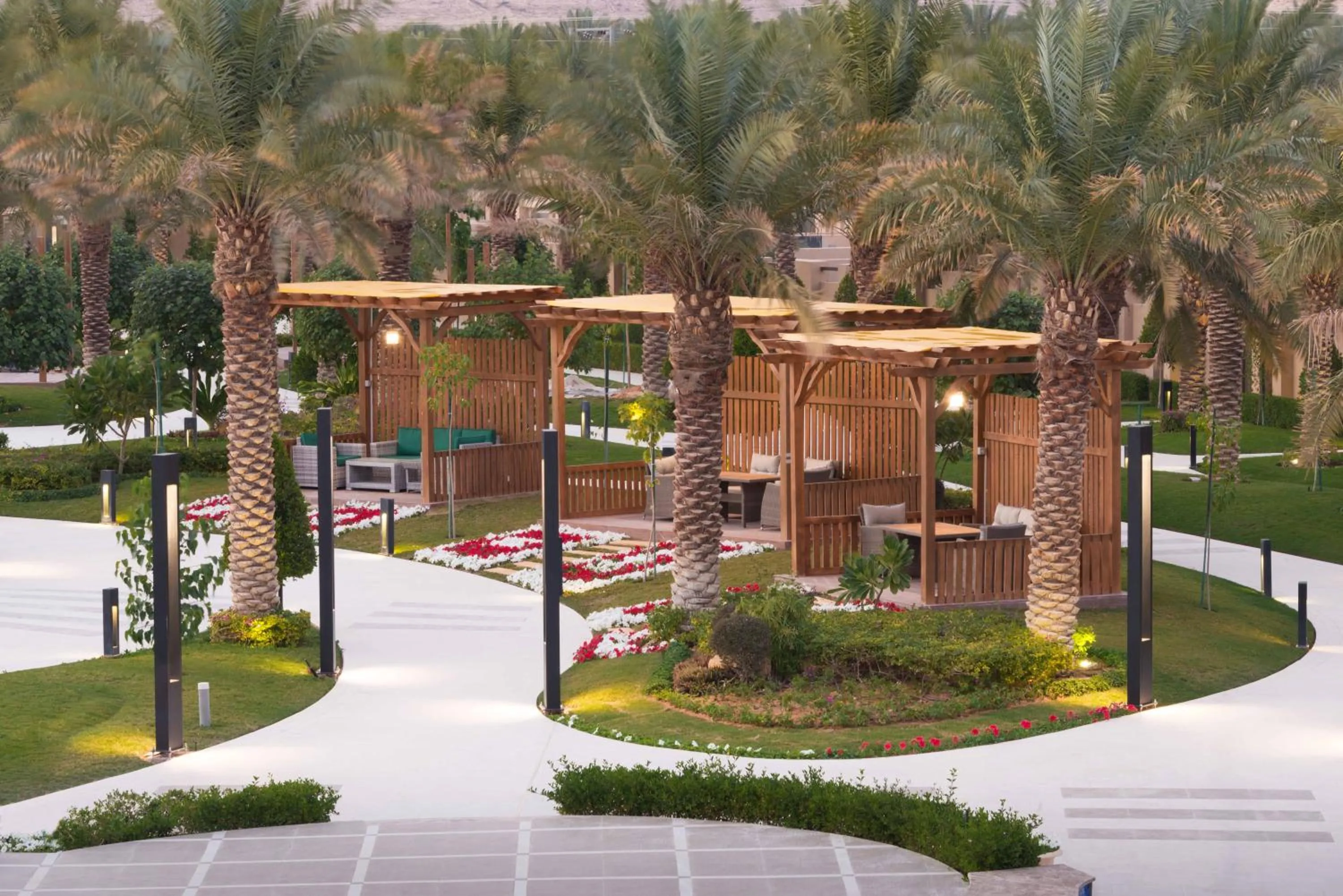 Garden view in Dorat Najd Resort