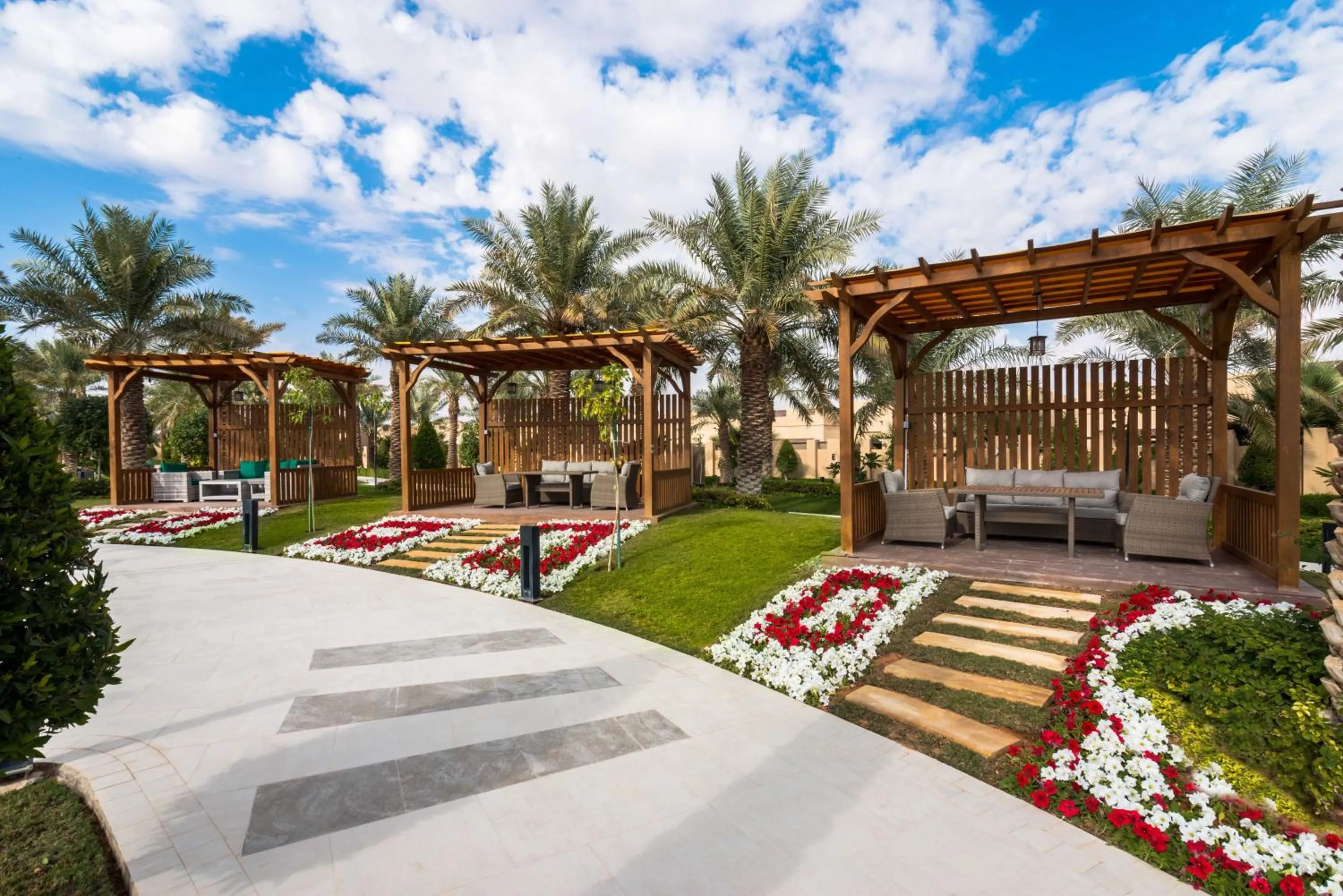 Garden view in Dorat Najd Resort