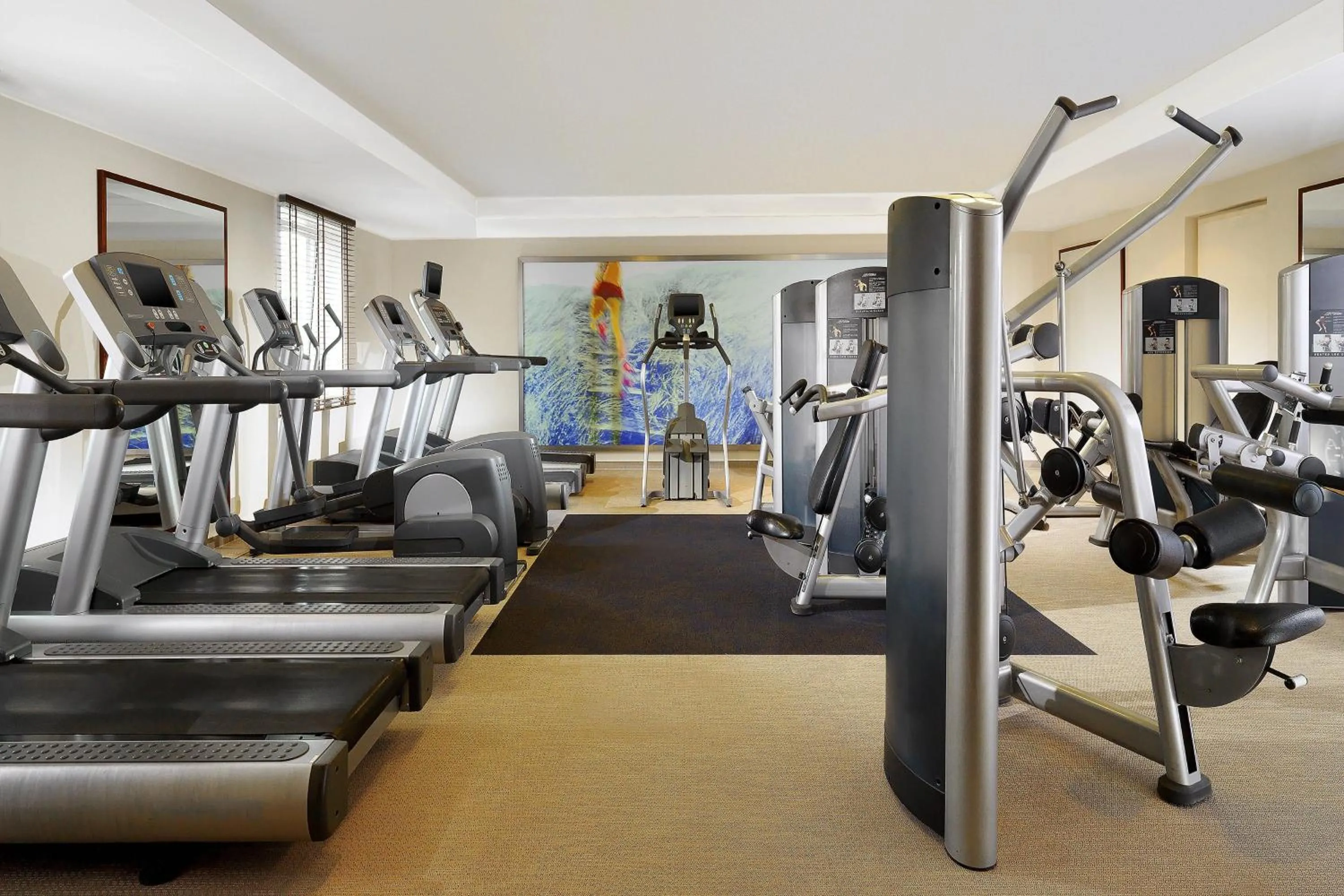 Fitness centre/facilities in The Westin Grand Frankfurt