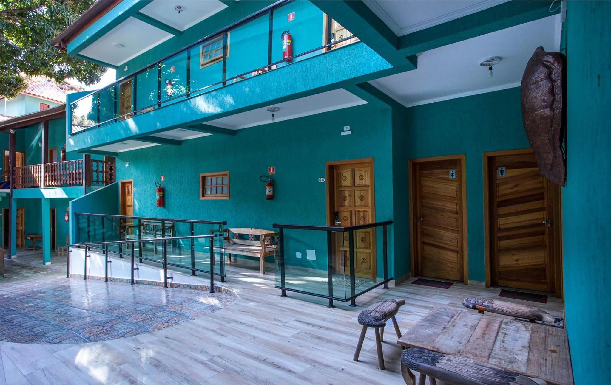 Property building in Pousada Guarubela Veloso