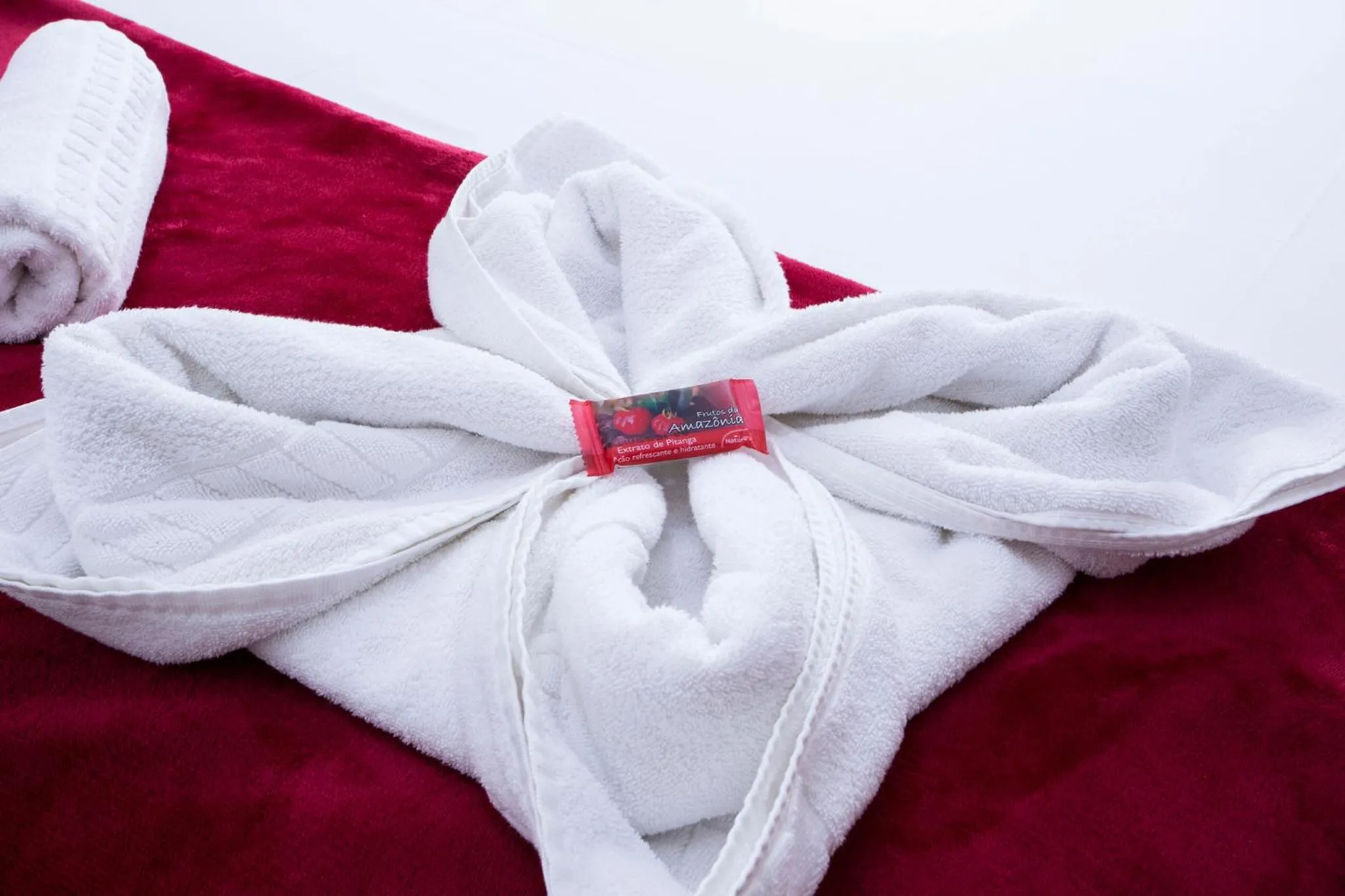 Bed in Pousada Guarubela Veloso