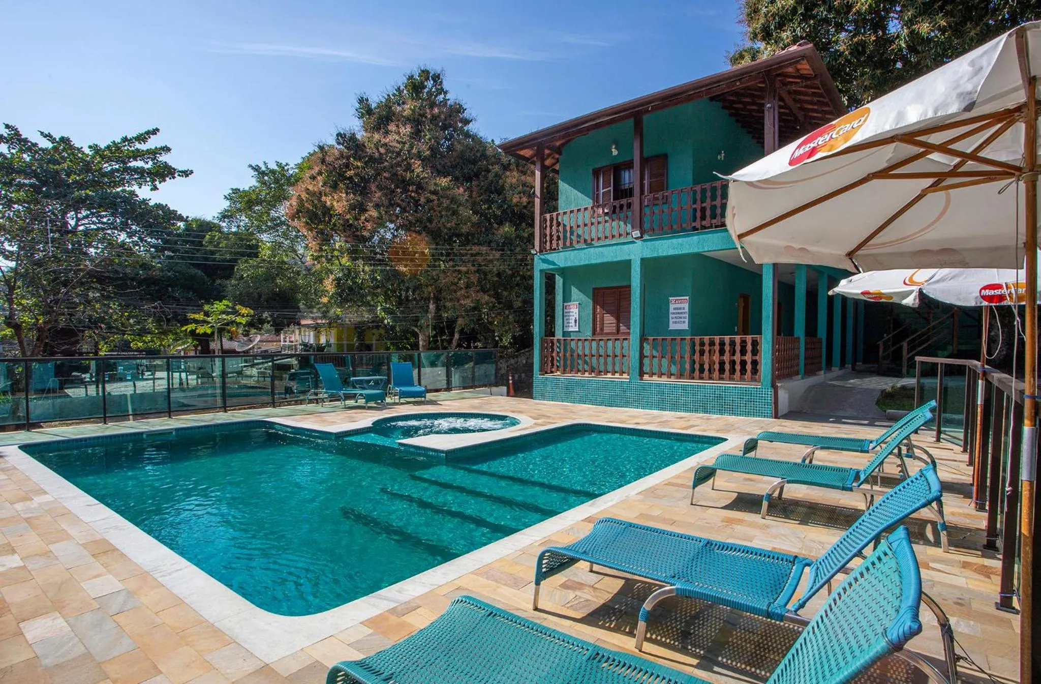 Property building in Pousada Guarubela Veloso