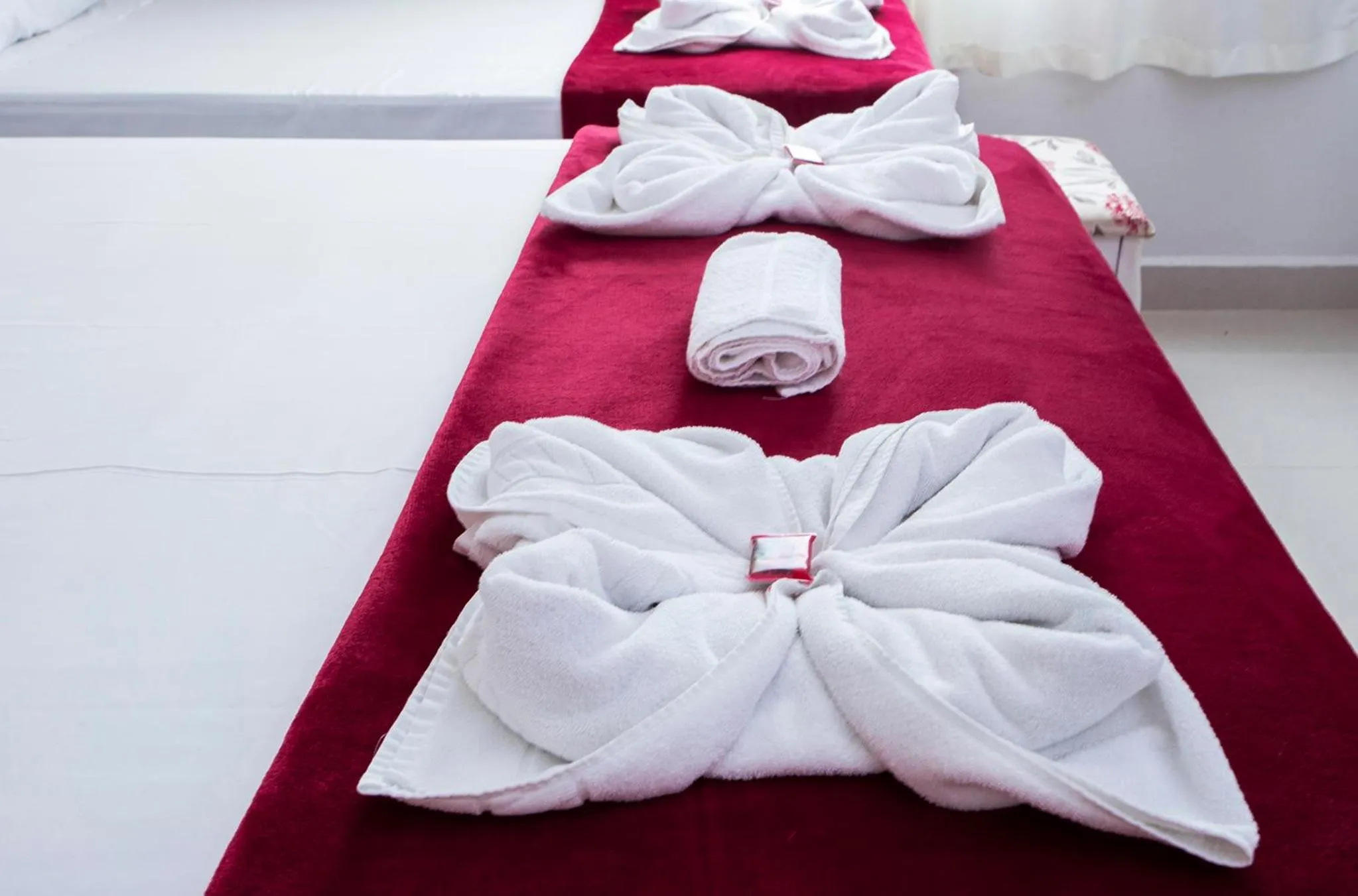 Bed in Pousada Guarubela Veloso