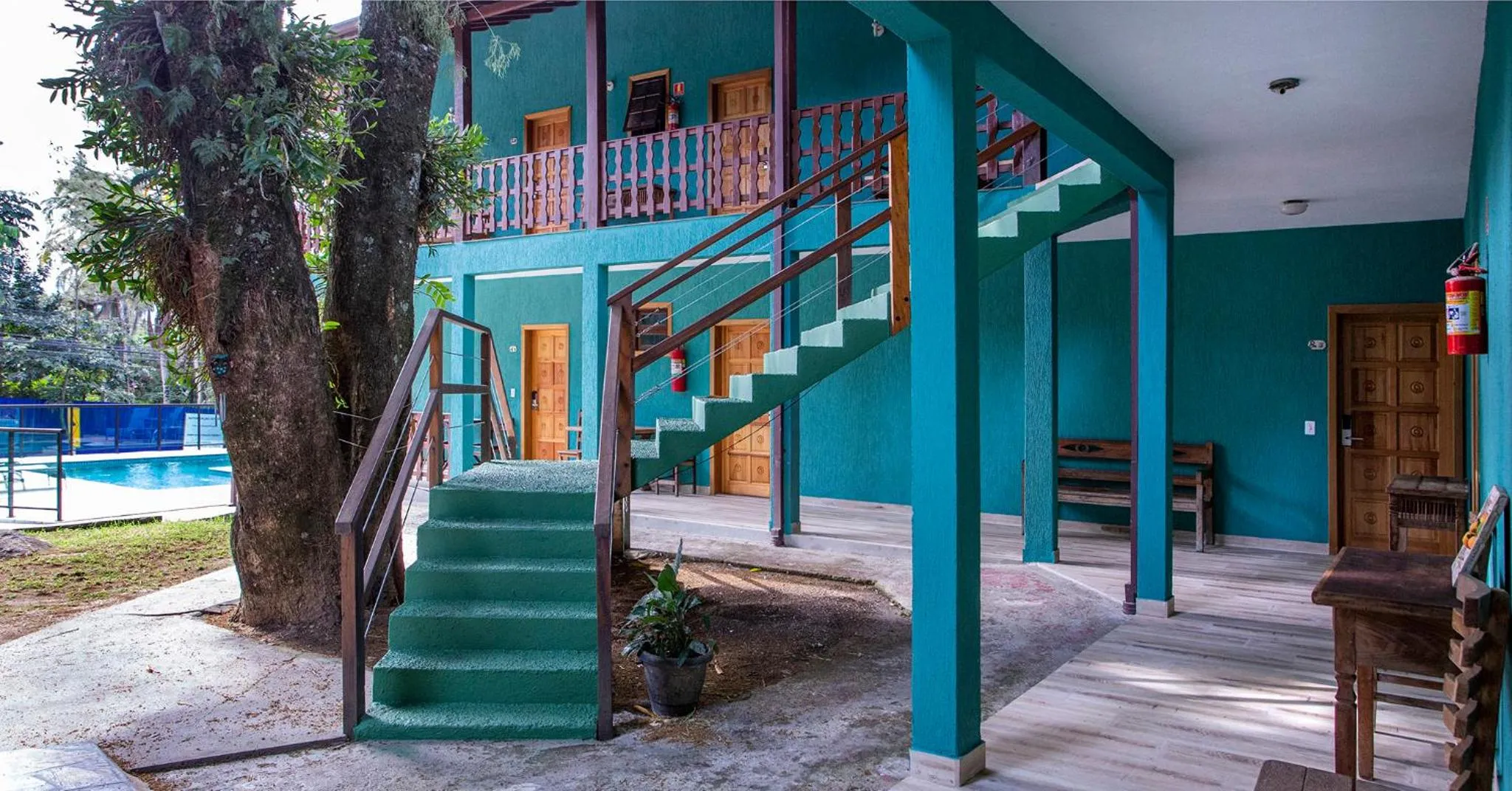 Property building in Pousada Guarubela Veloso