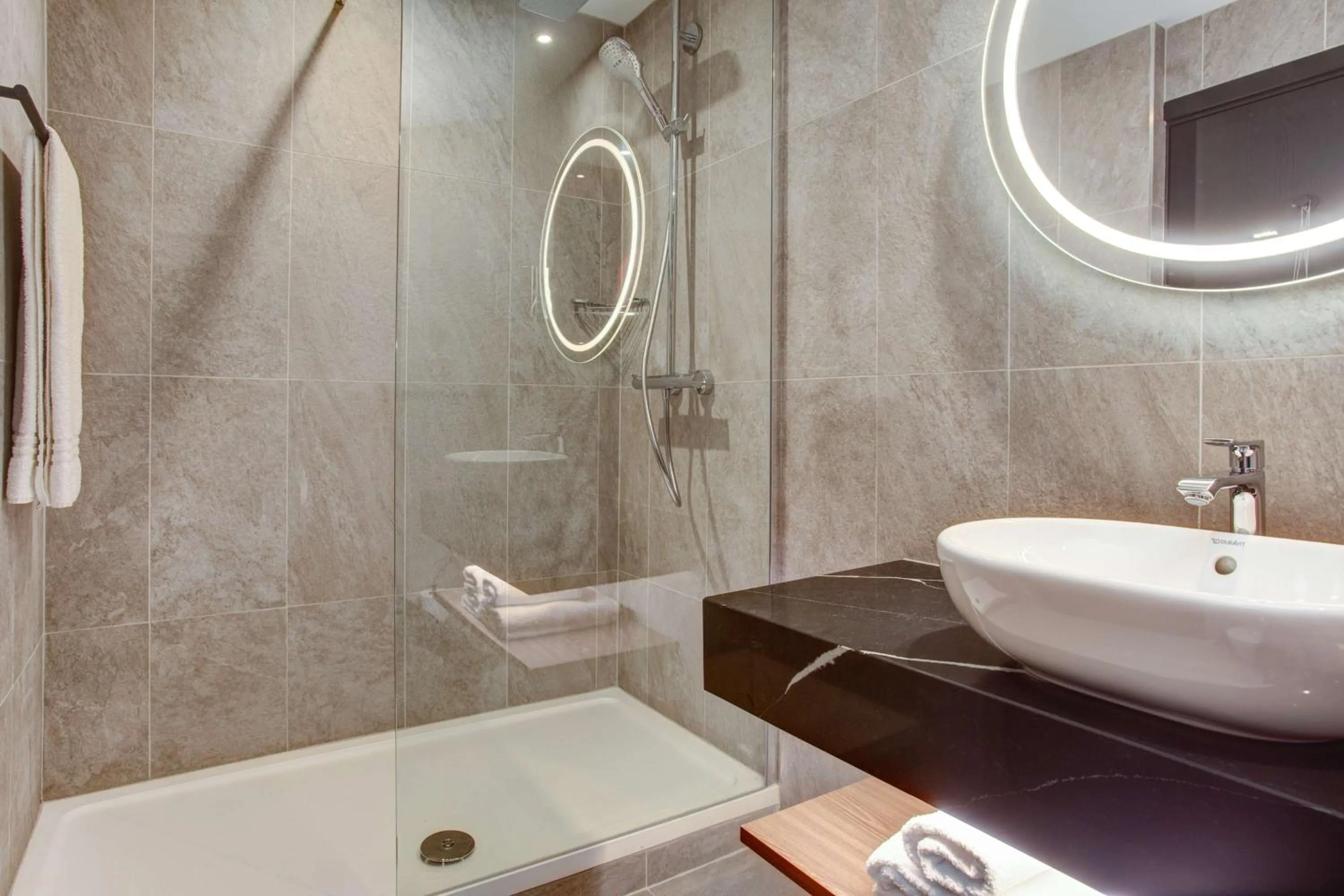 Bathroom in Radisson RED London Heathrow