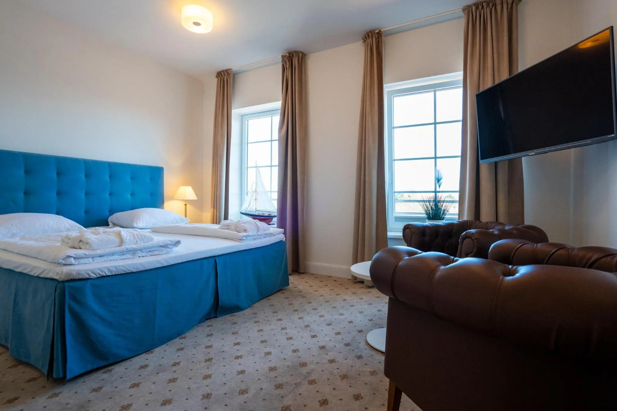 Photo of the whole room, Bed in Hotel am Rathaus