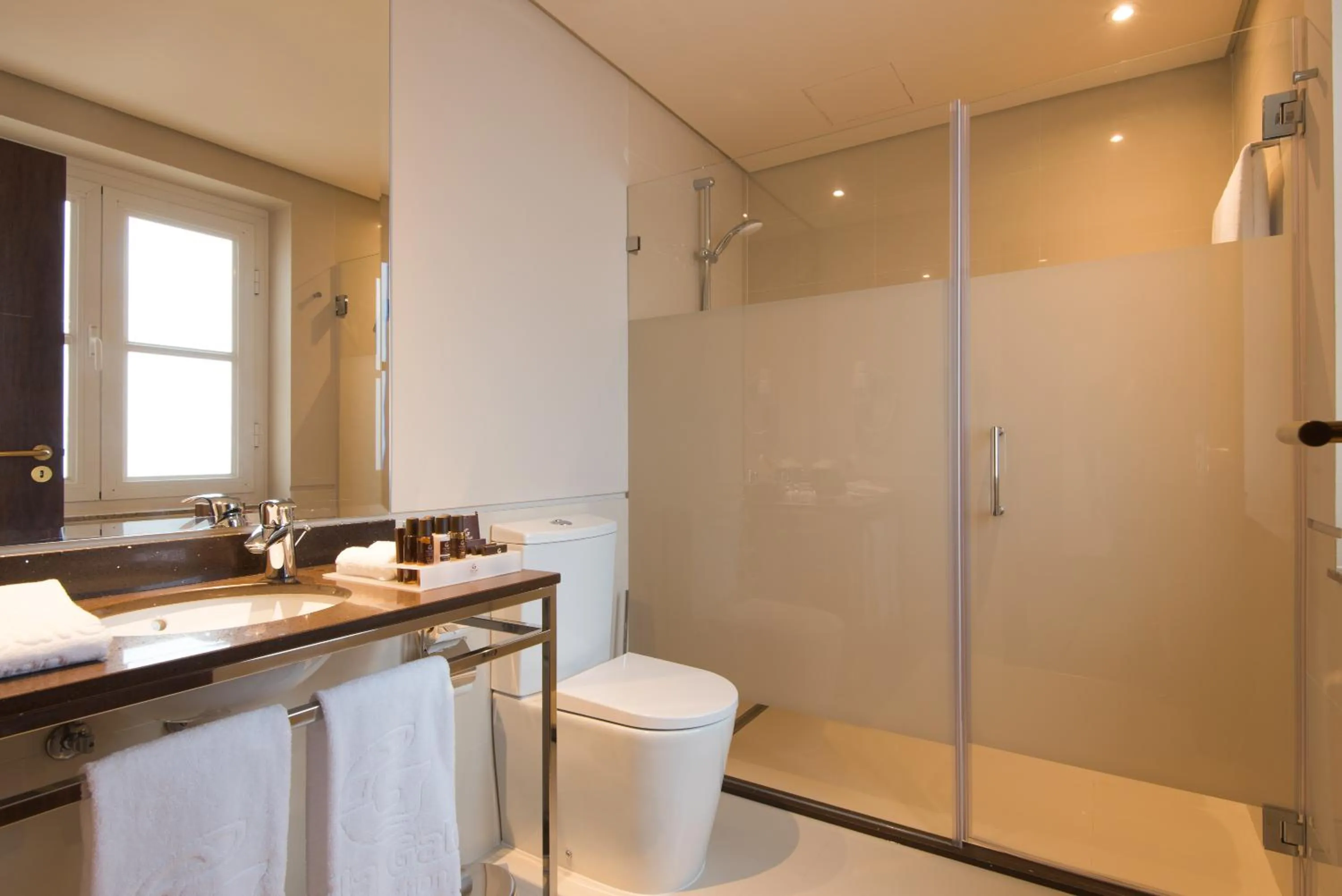 Shower in Vila Gale Collection Alter Real - Resort Equestre, Conference & Spa