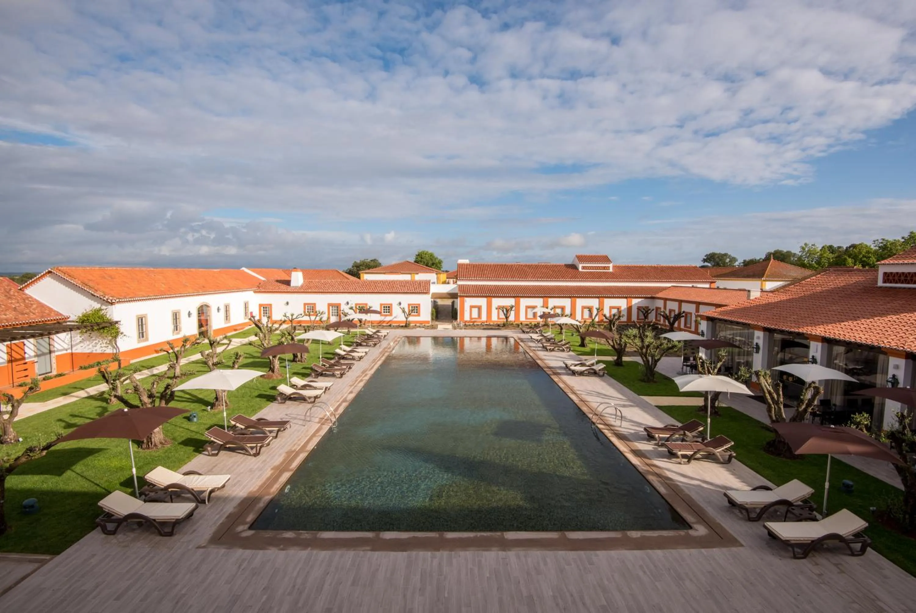 Bird's eye view in Vila Gale Collection Alter Real - Resort Equestre, Conference & Spa