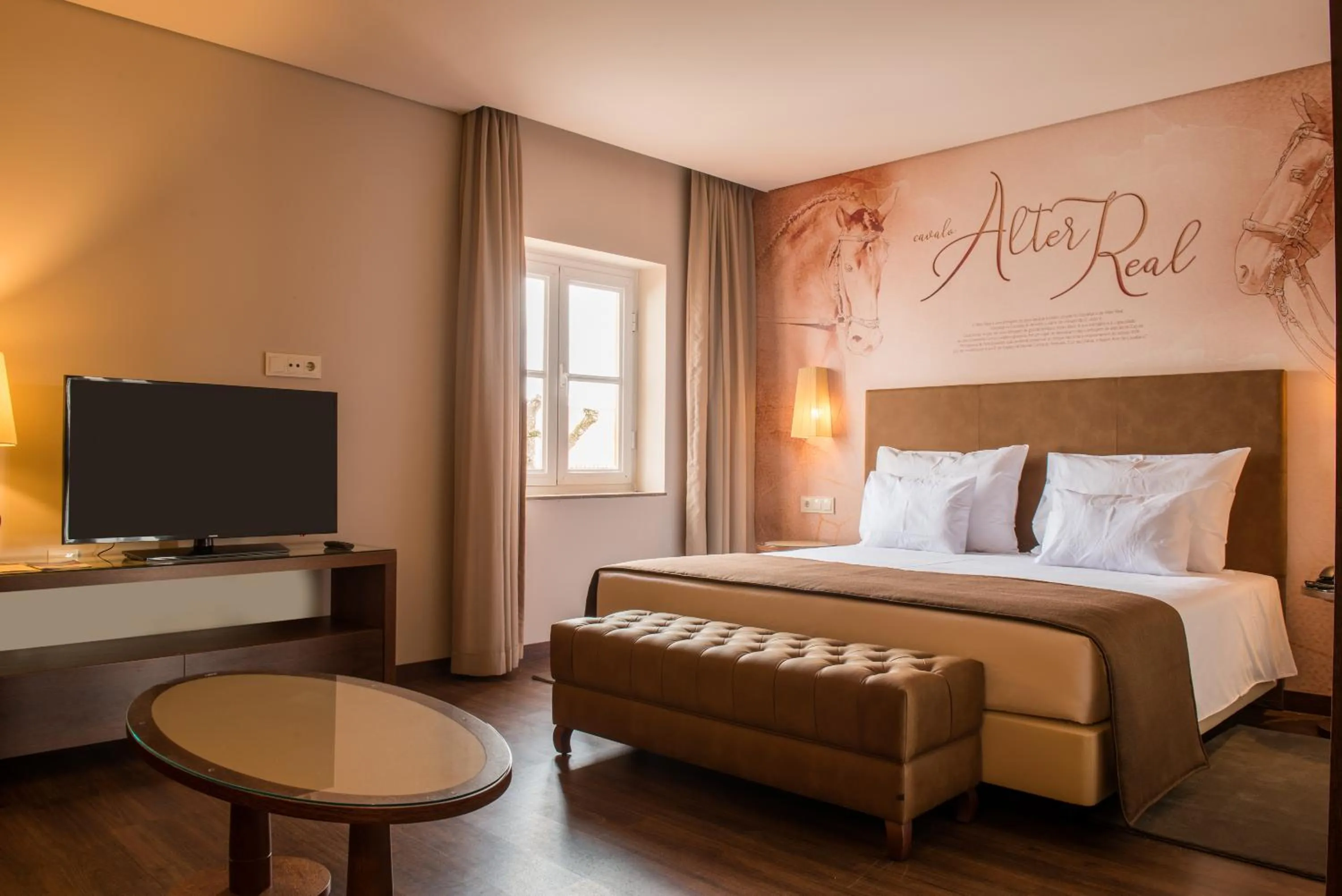 Bedroom, Bed in Vila Gale Collection Alter Real - Resort Equestre, Conference & Spa