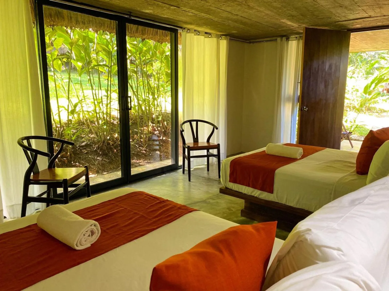 Bed in Hotel Maya Bell