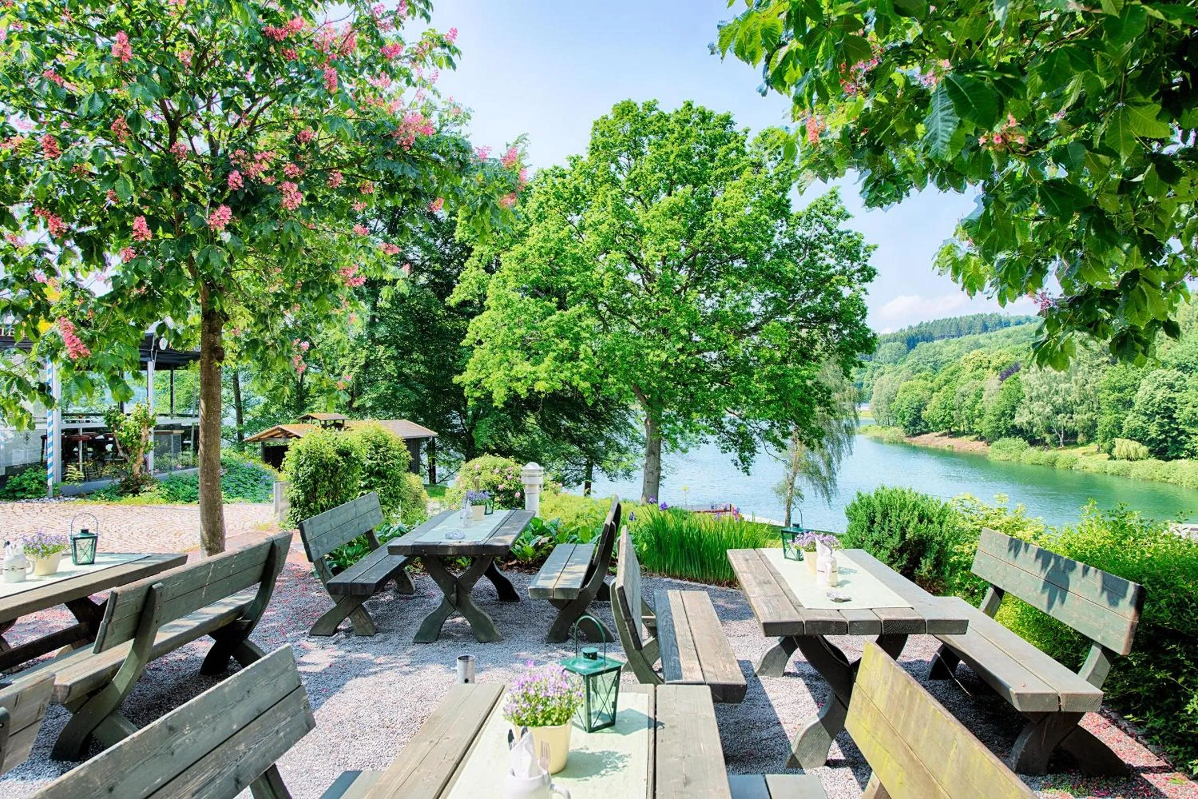 Balcony/Terrace in Welcome Hotel Meschede Hennesee