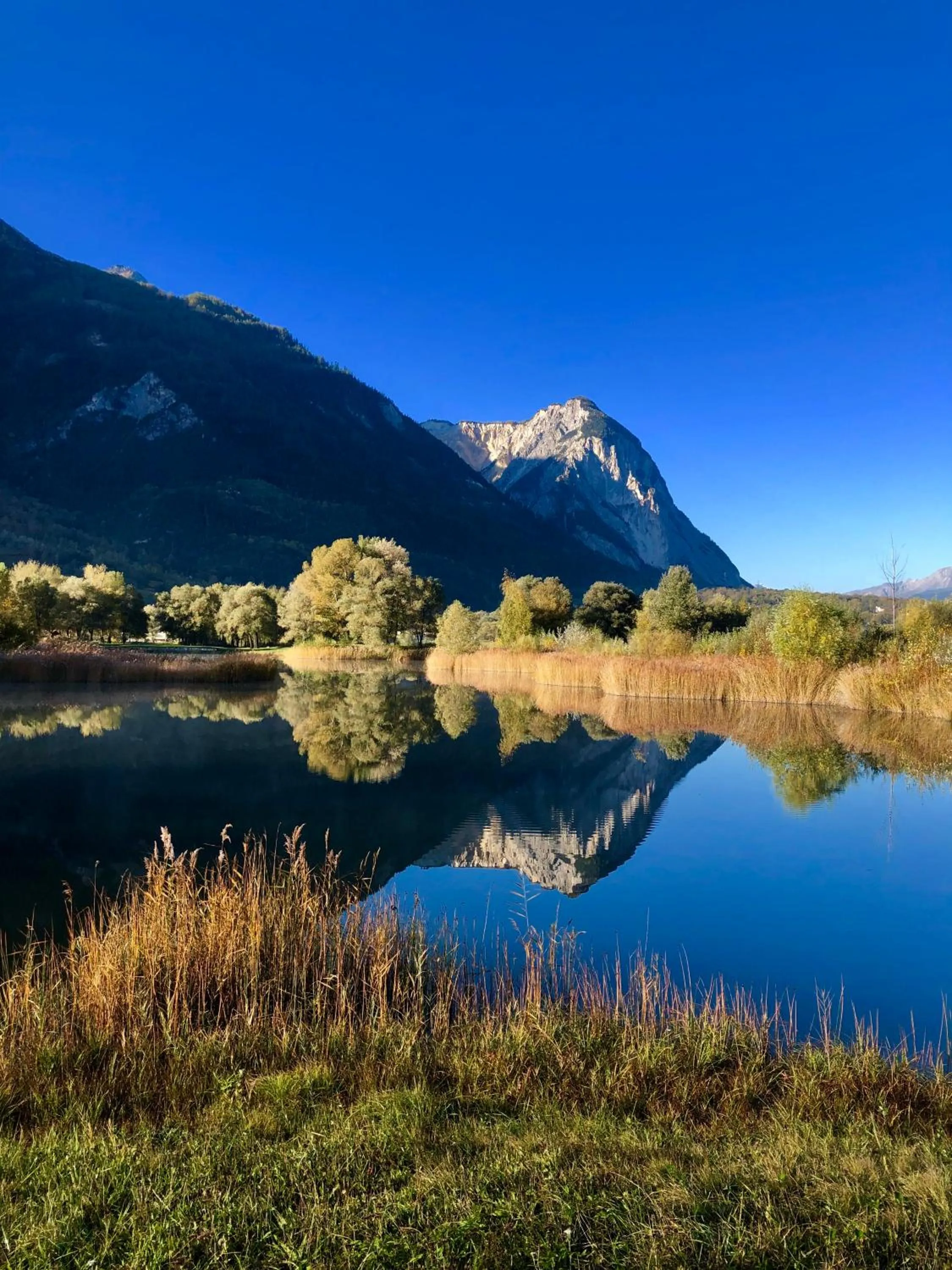 Natural landscape in Links Leuk Golfresort