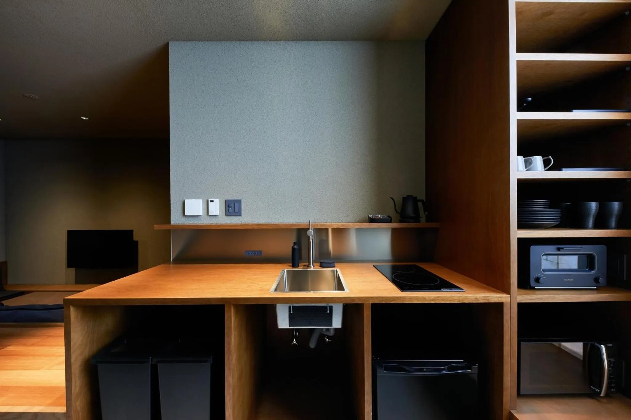 Kitchen or kitchenette in Rakuten STAY KYOMACHIYA Kyoto Shichijo-Omiya