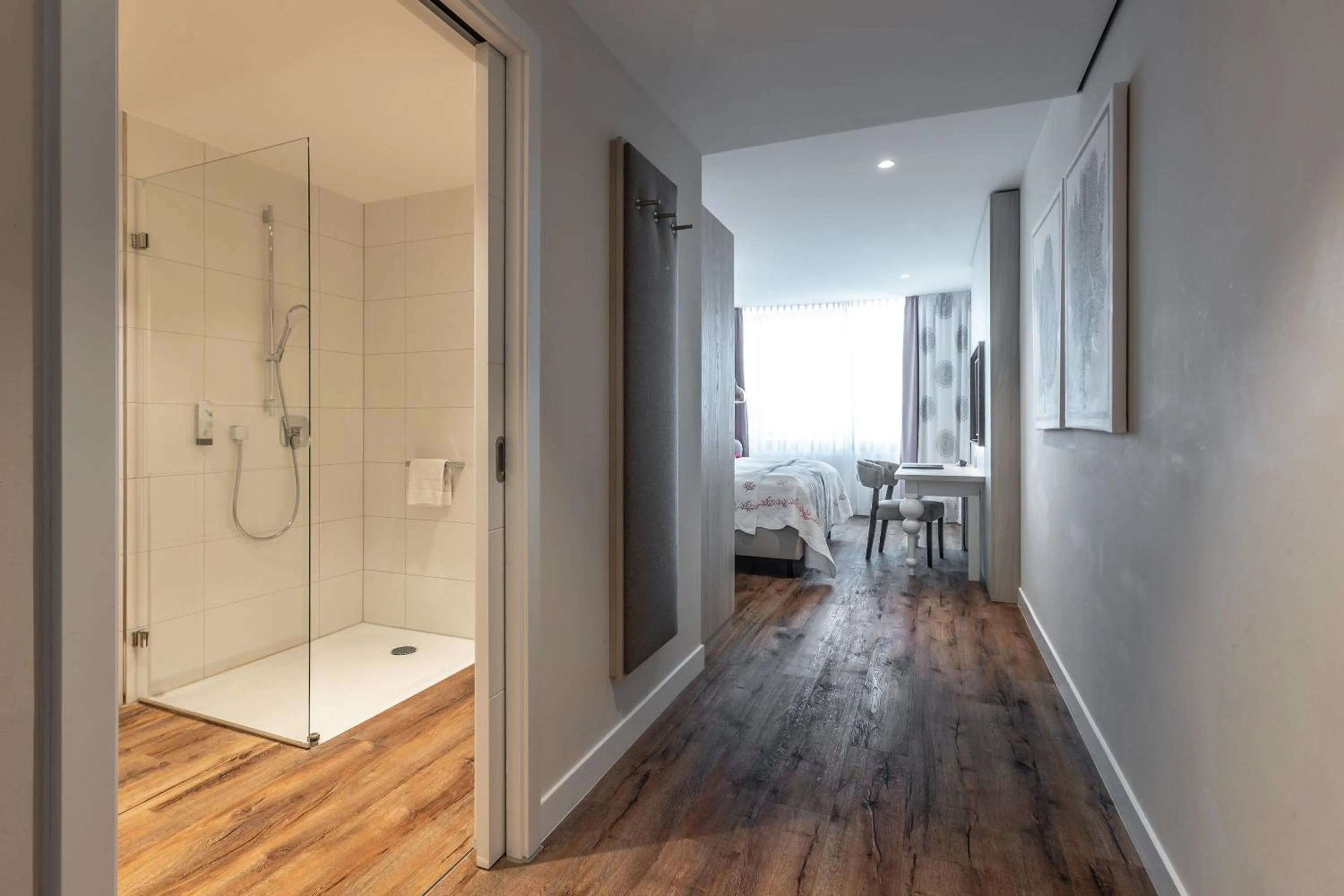 Shower in BLOCK Hotel & Living