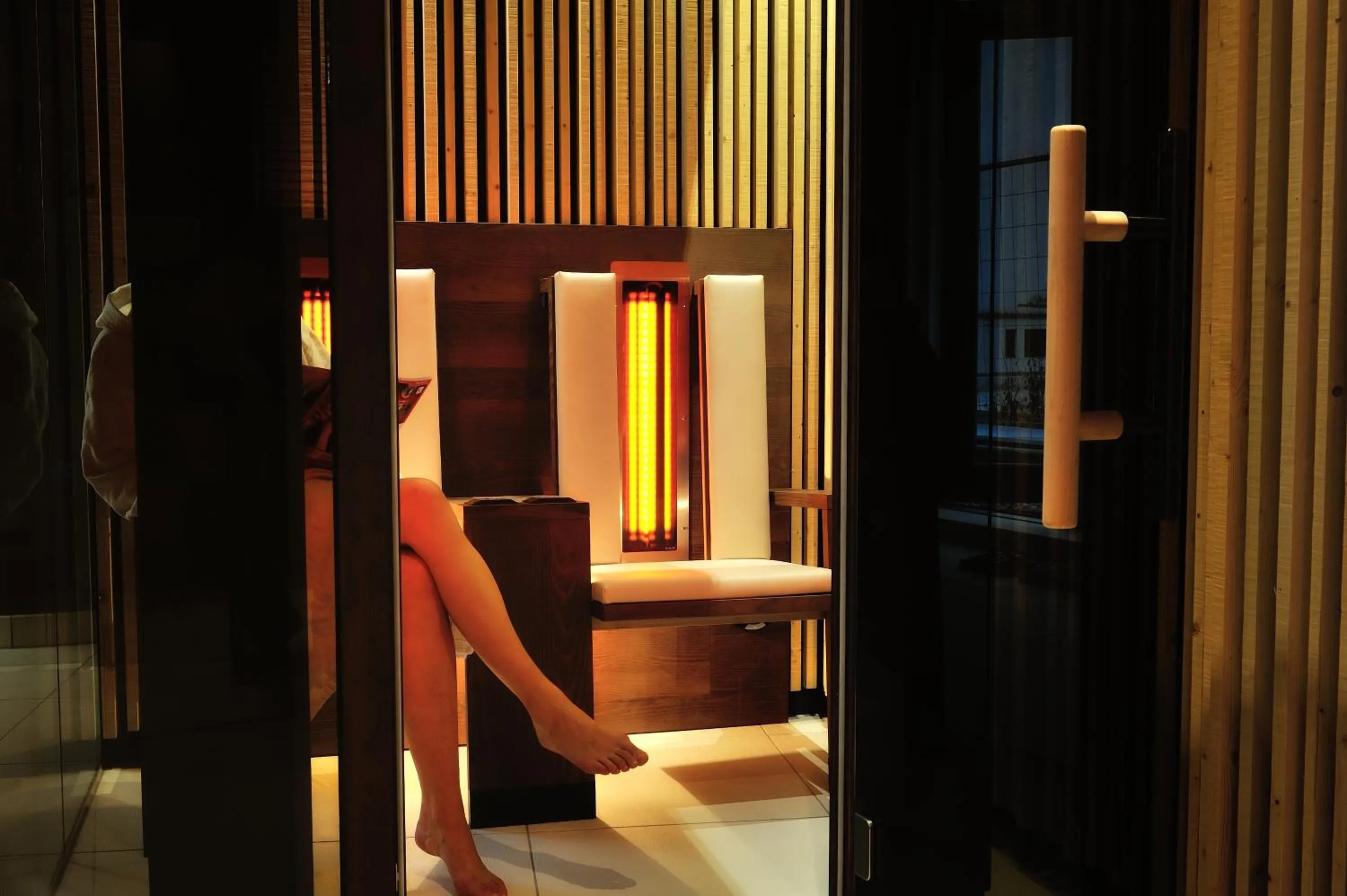 Sauna in BLOCK Hotel & Living