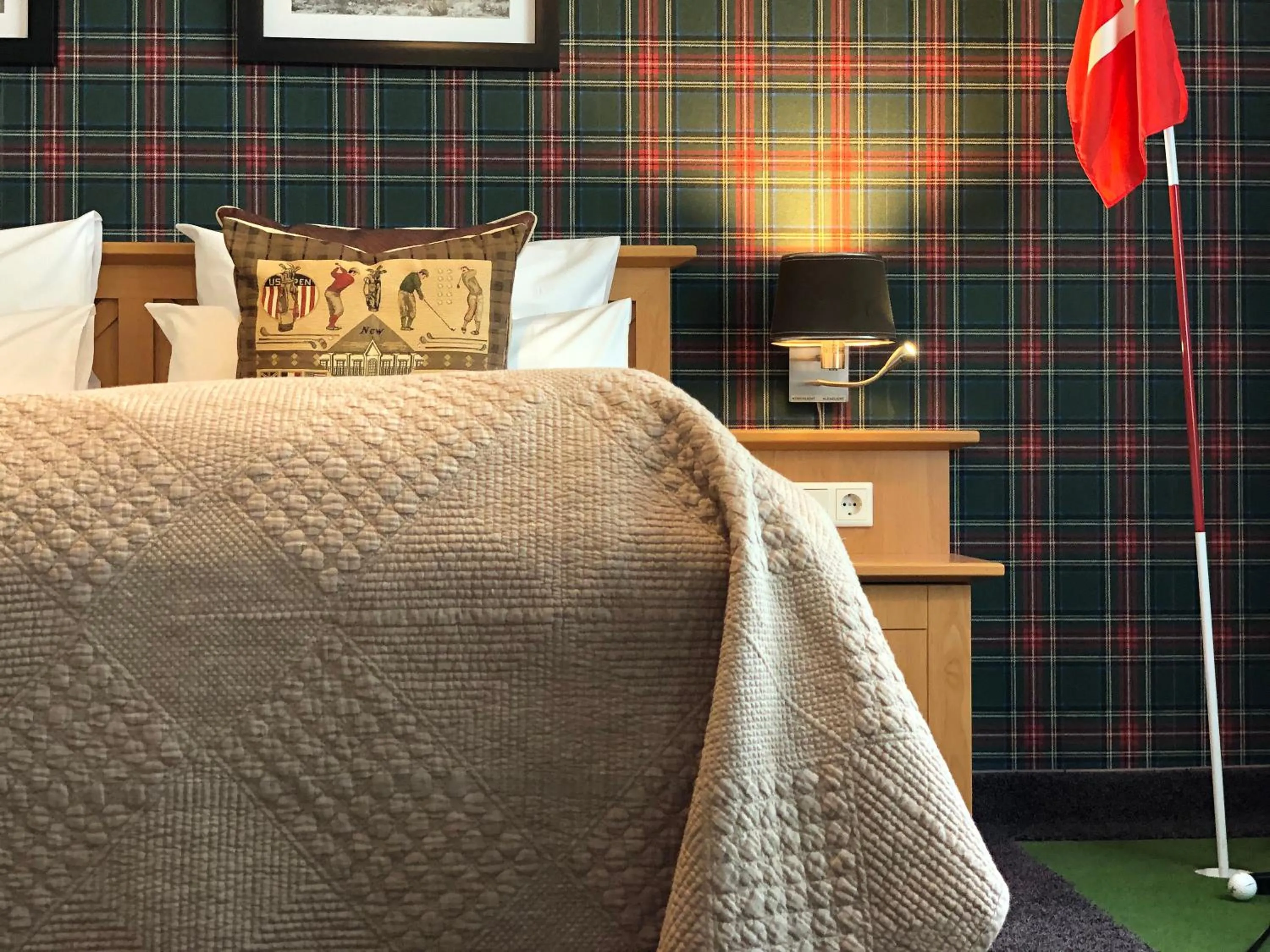 Bed in BLOCK Hotel & Living