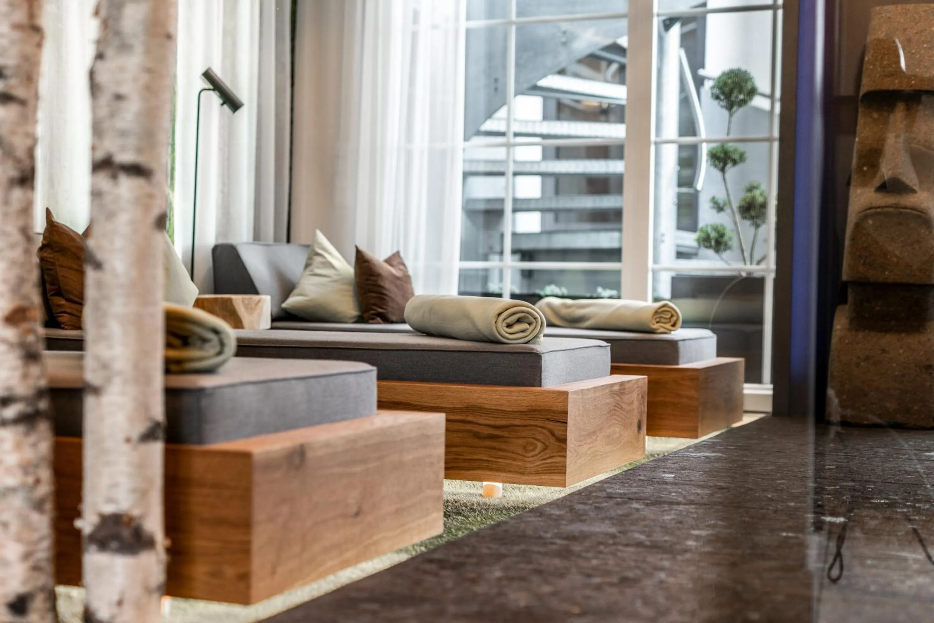 Sauna in BLOCK Hotel & Living