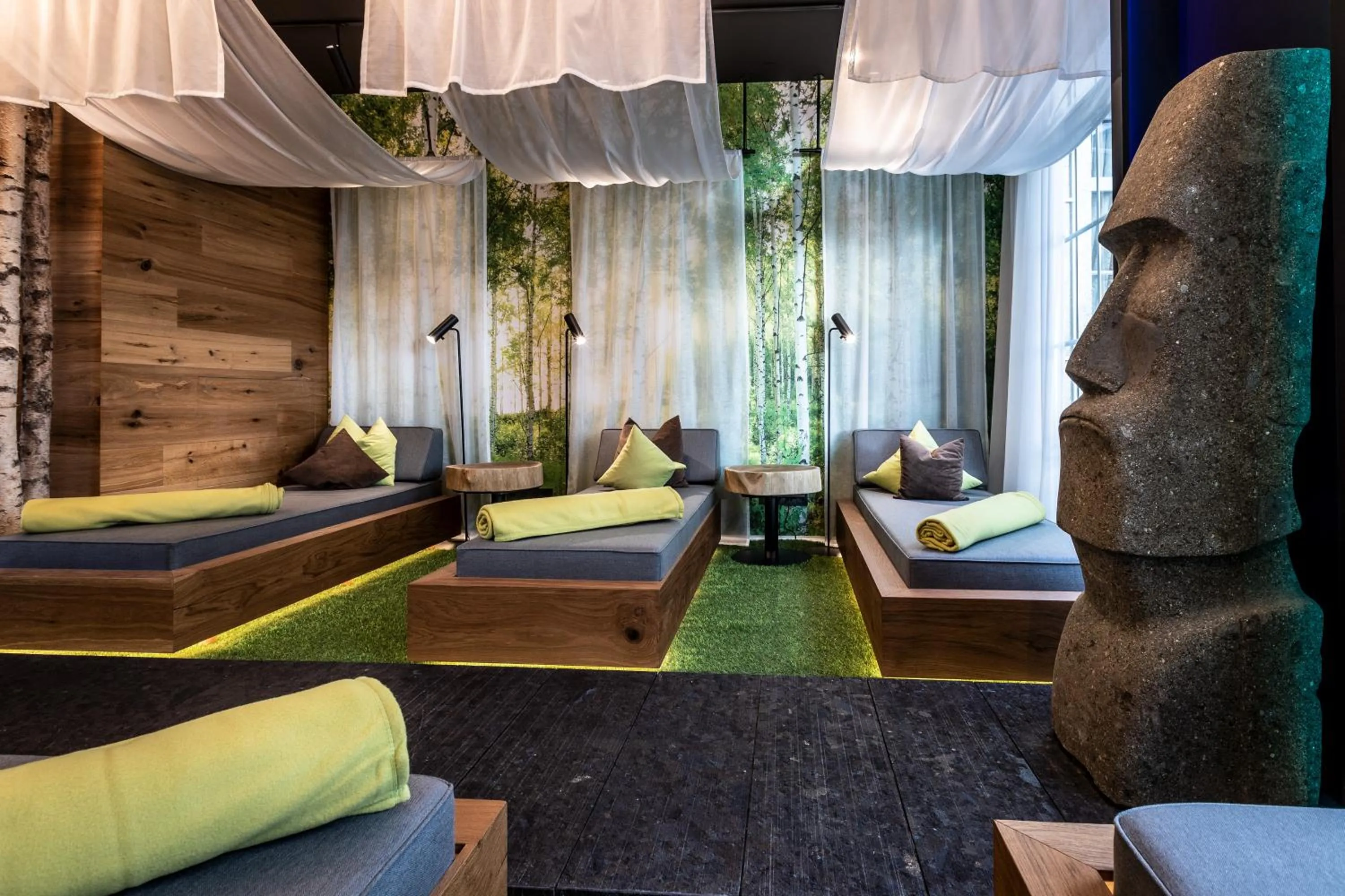 Sauna, Bed in BLOCK Hotel & Living