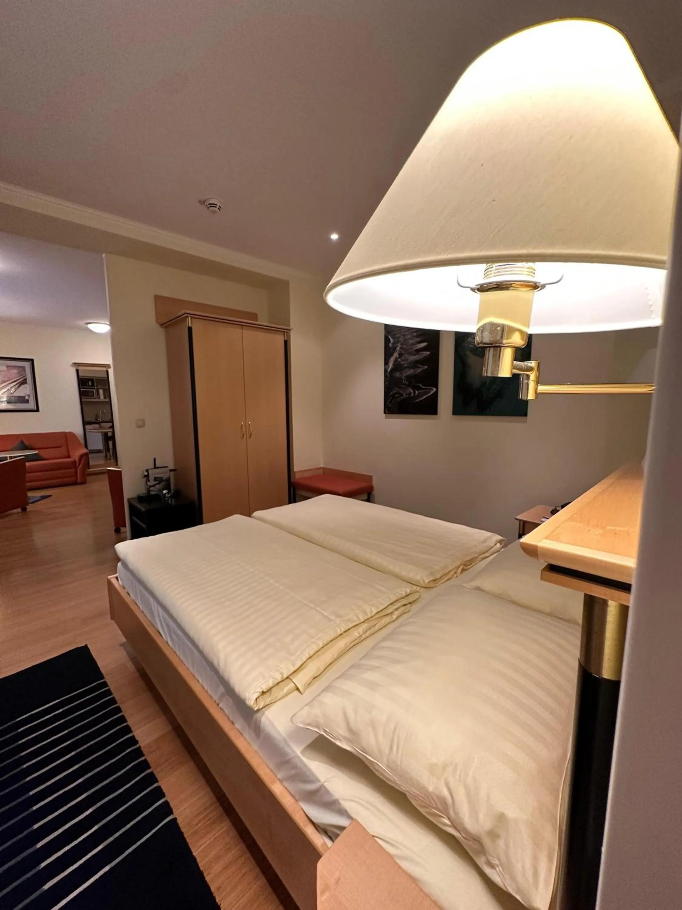 Bed in Hotel Viktoria