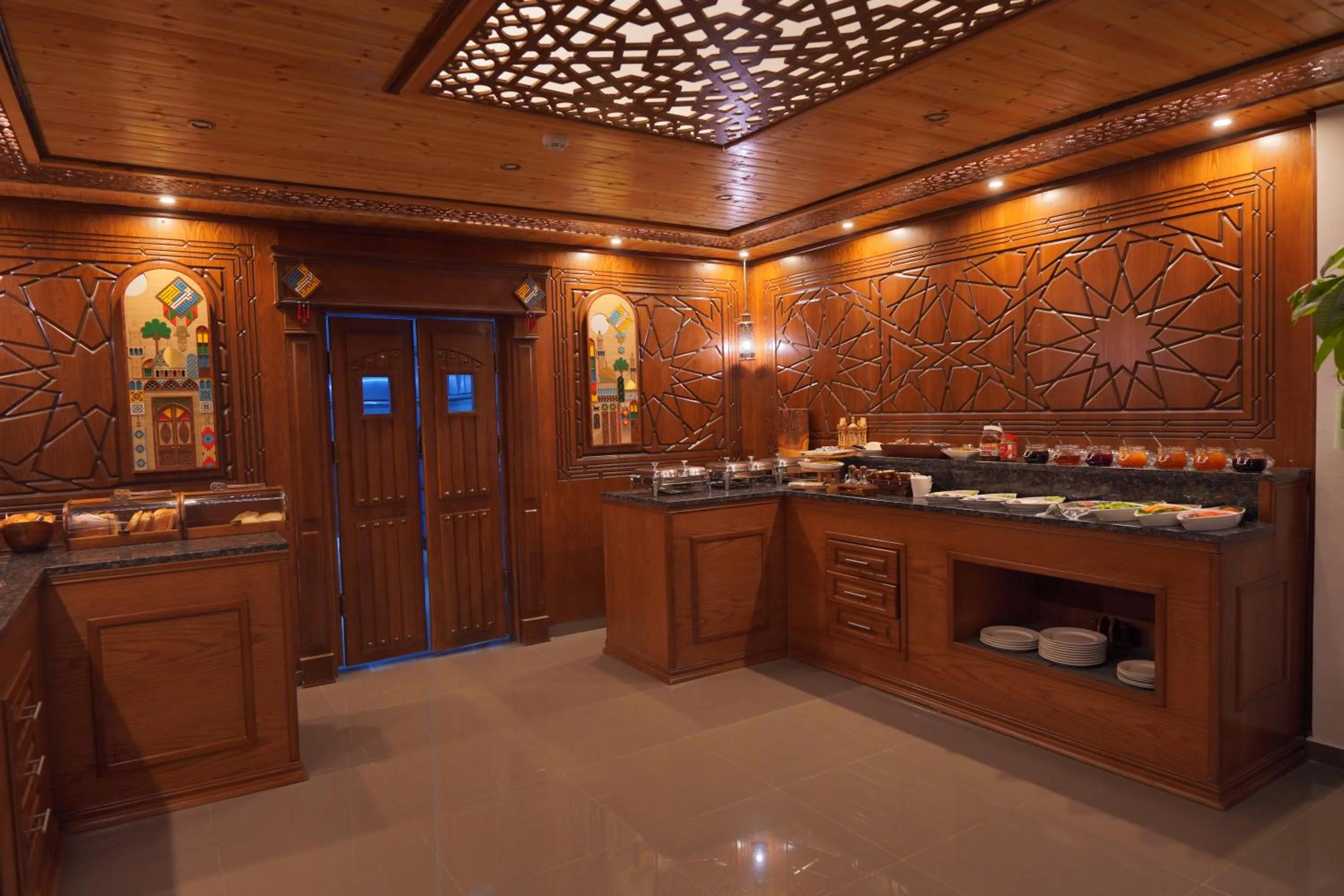 Breakfast in Petra Plaza Hotel