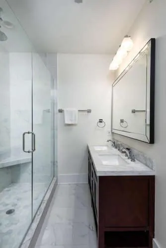 Shower in The Quarters on Spring