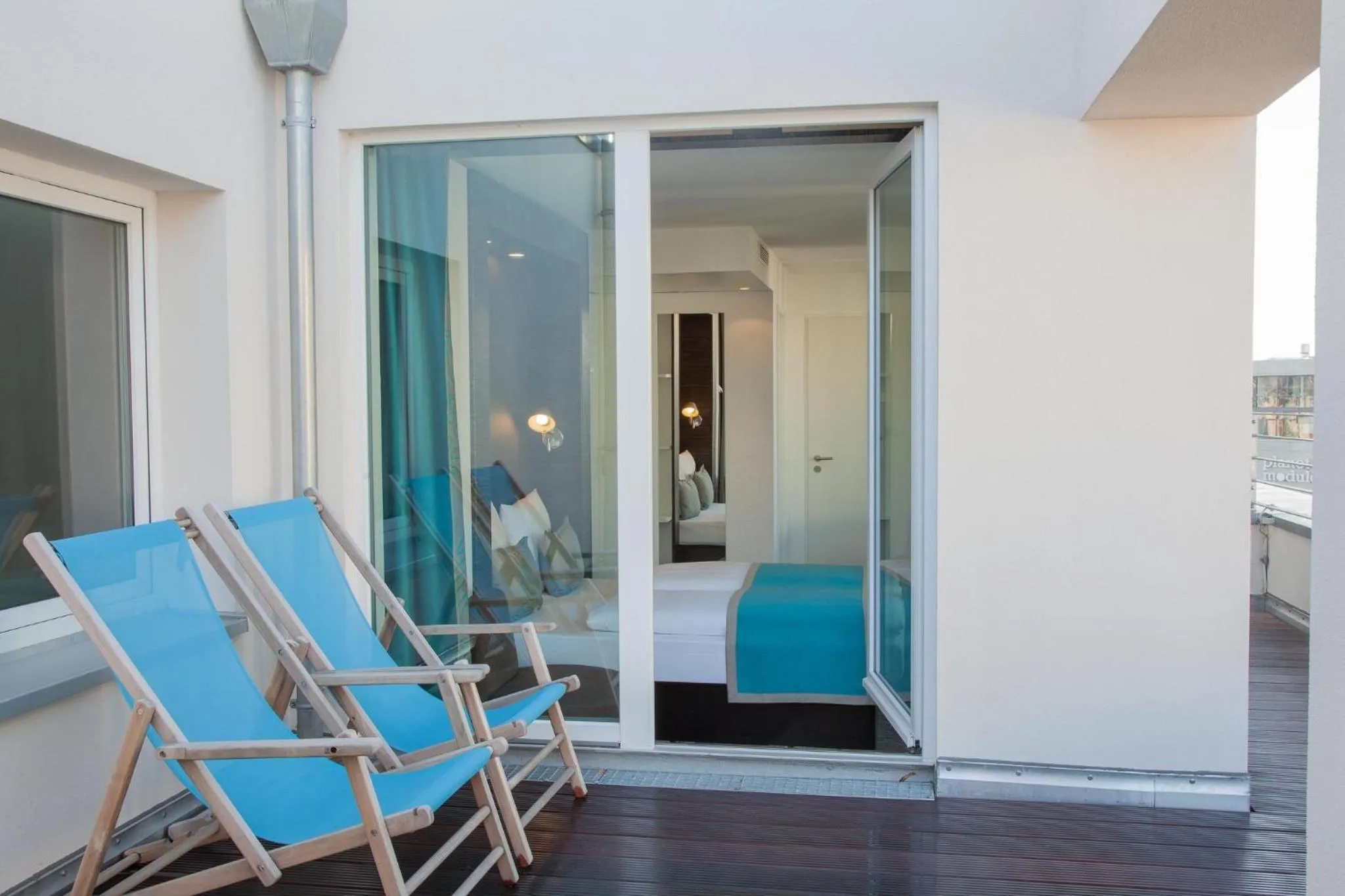 Balcony/Terrace in Motel One Berlin Mitte