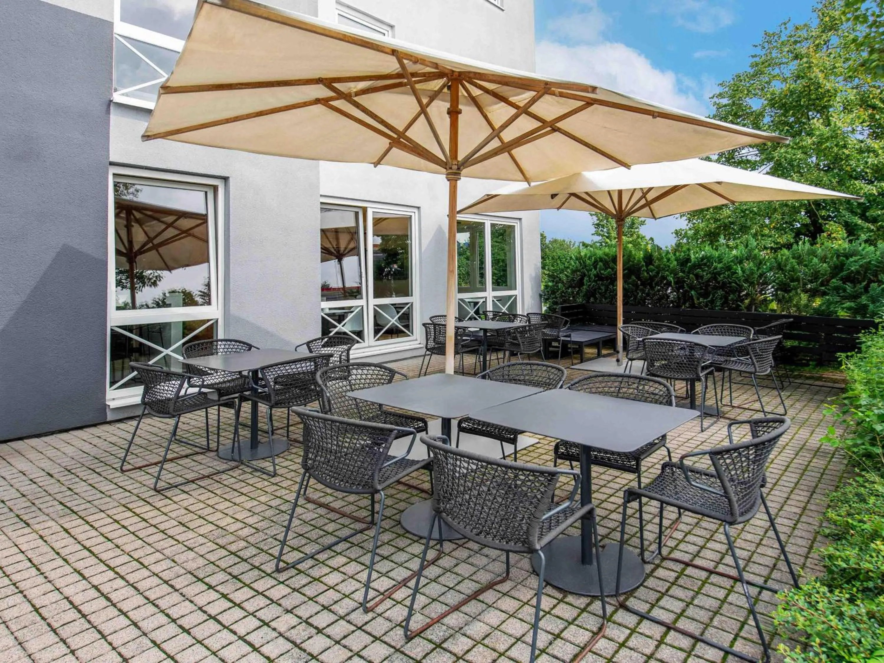 Balcony/Terrace in B&B Hotel Schweinfurt-Süd