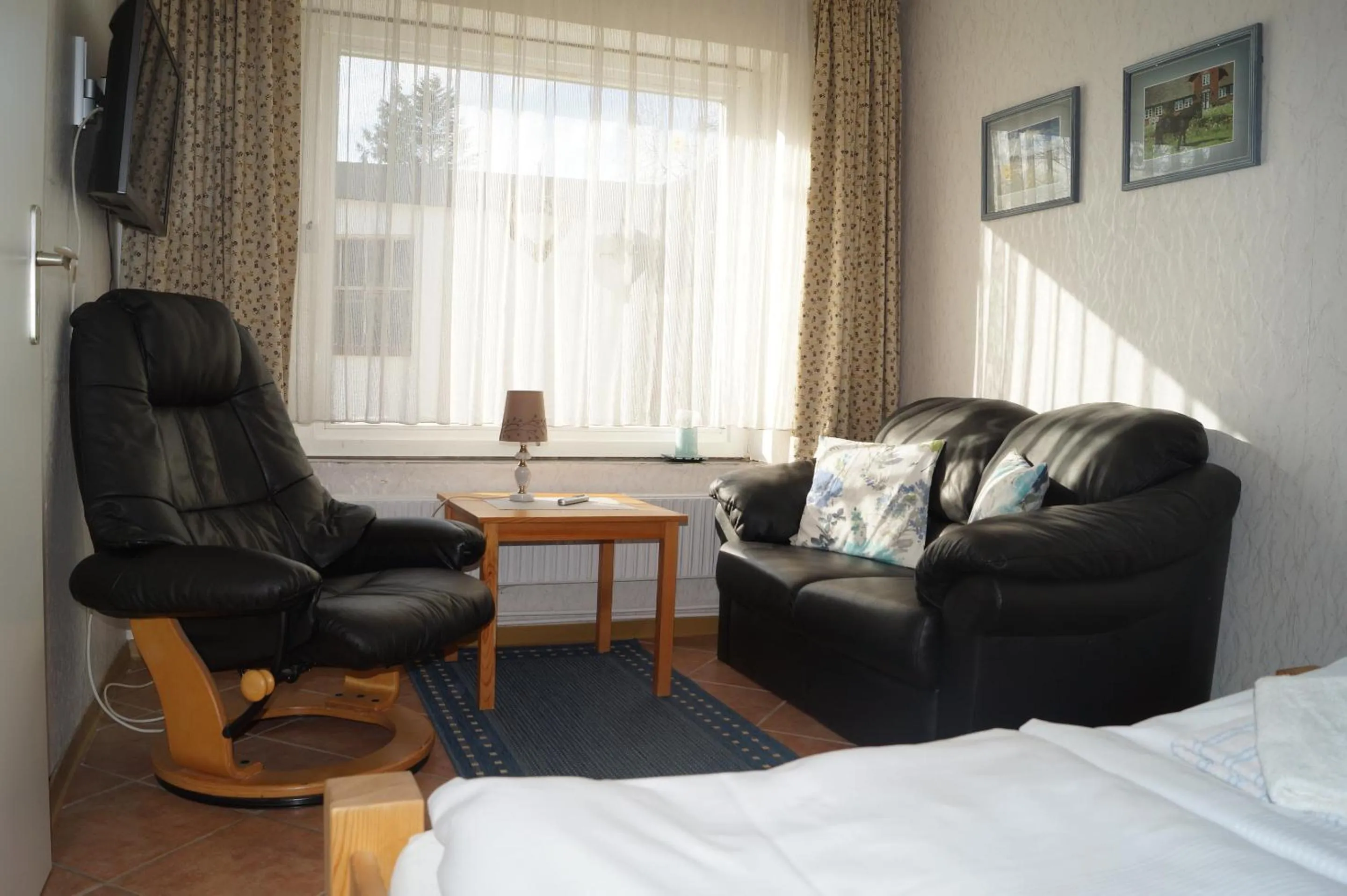 Decorative detail, Bed in Reiterhof Wollesen