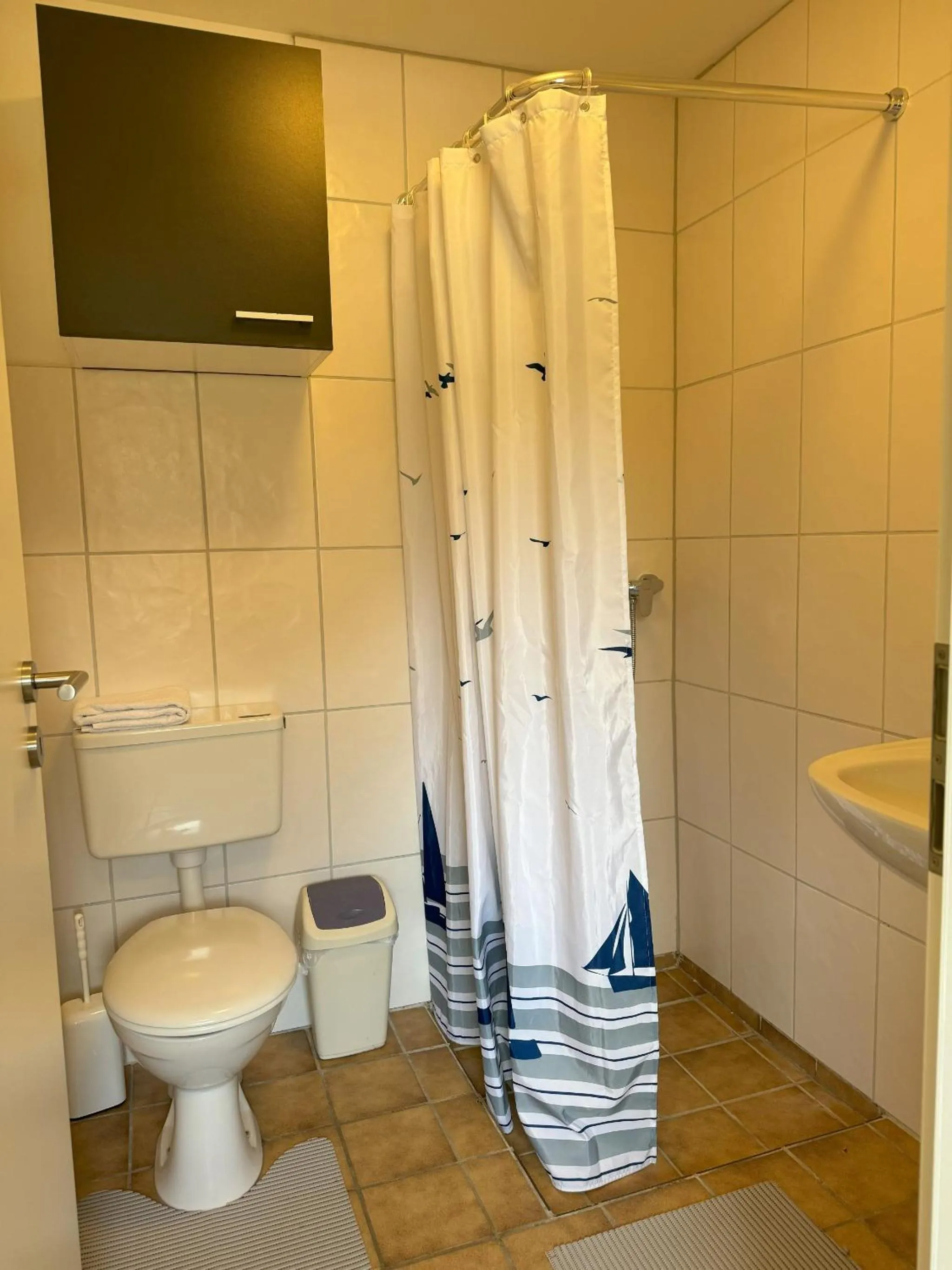 Toilet in Reiterhof Wollesen