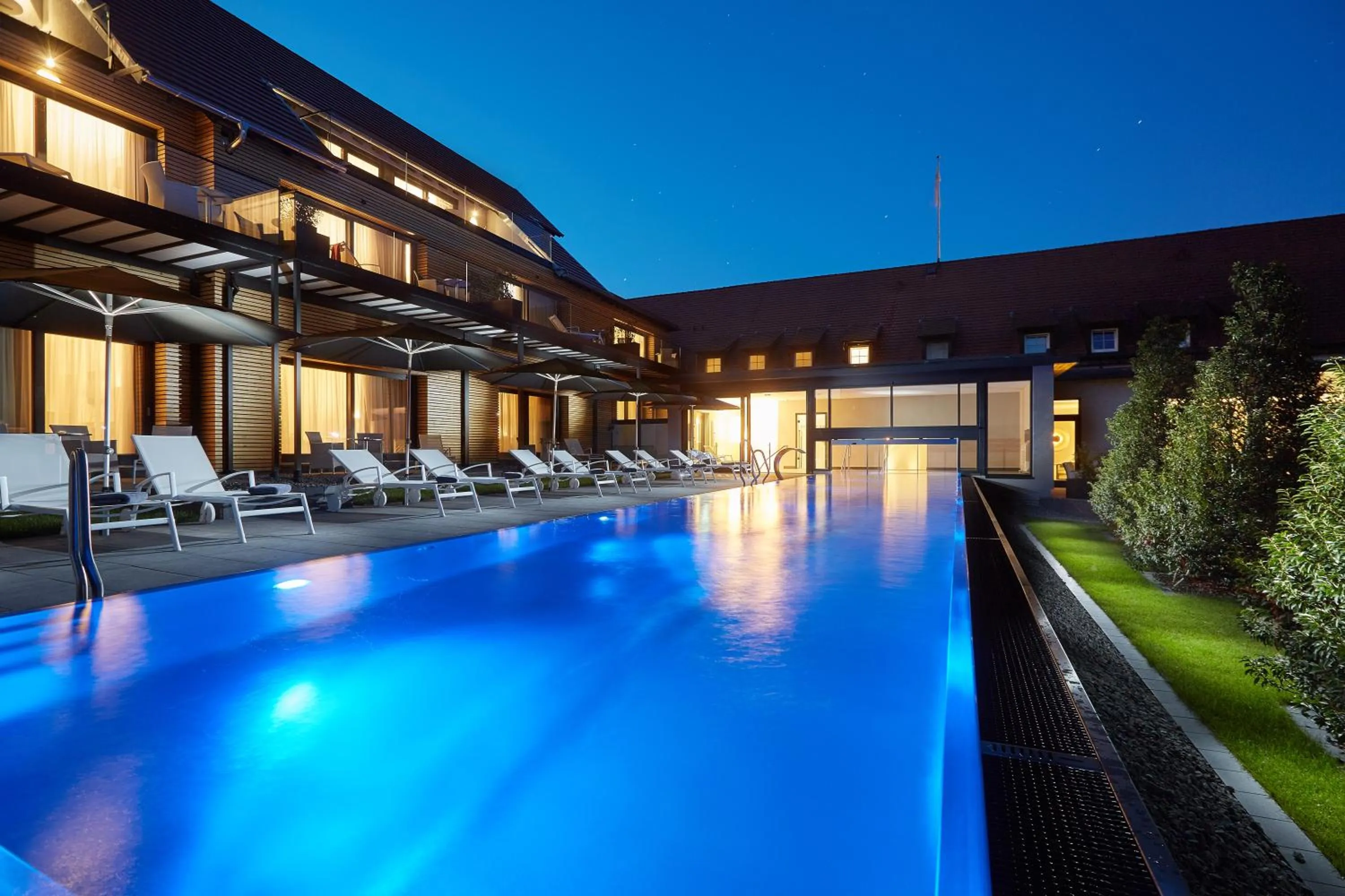 Swimming pool in Schloss Reinach