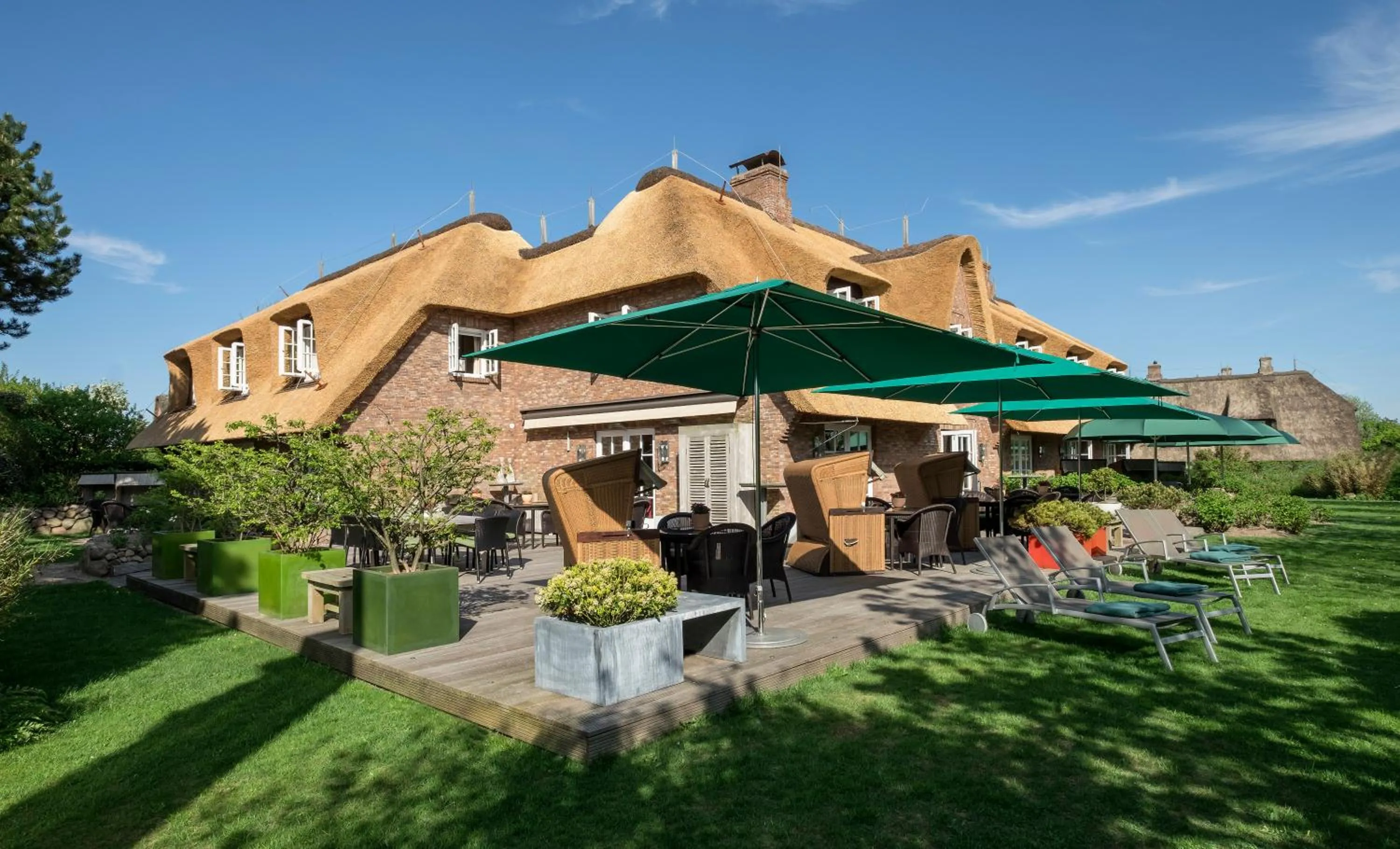 Garden in Hotel Village